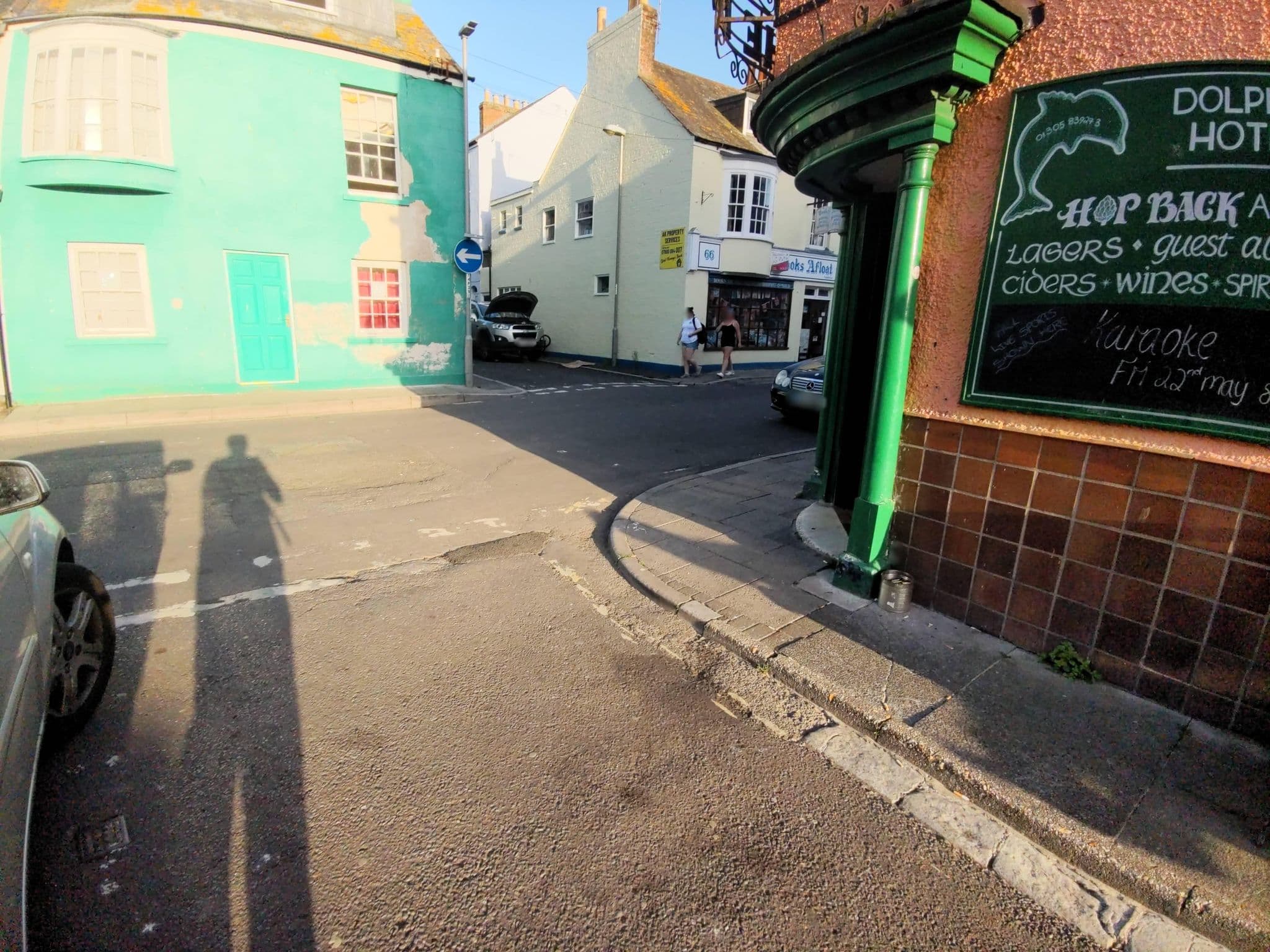 Street view near Duke Of Albany, Weymouth
