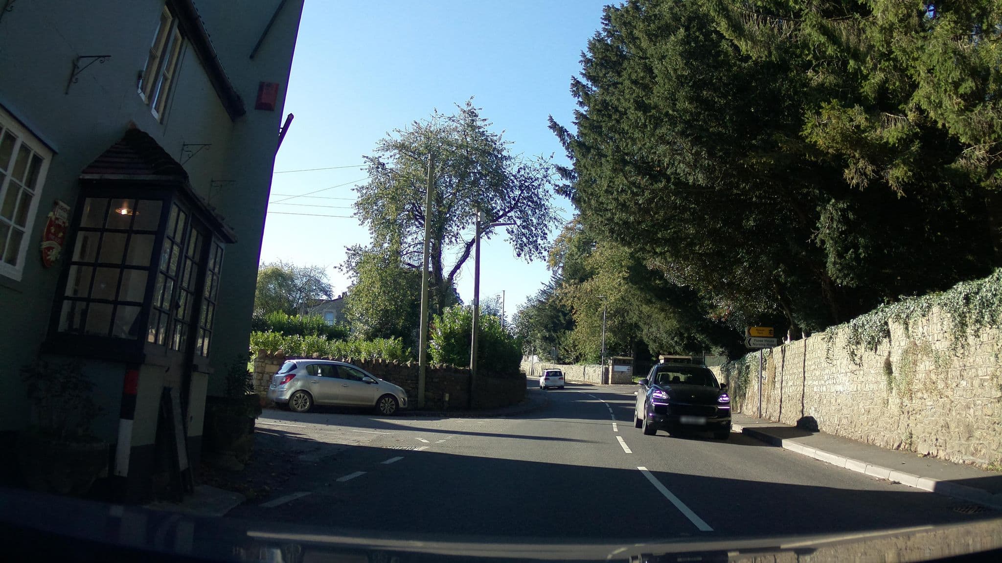 Street view near The Kings Arms Inn, Chilcompton — © southglos (CC BY-SA · Mapillary)