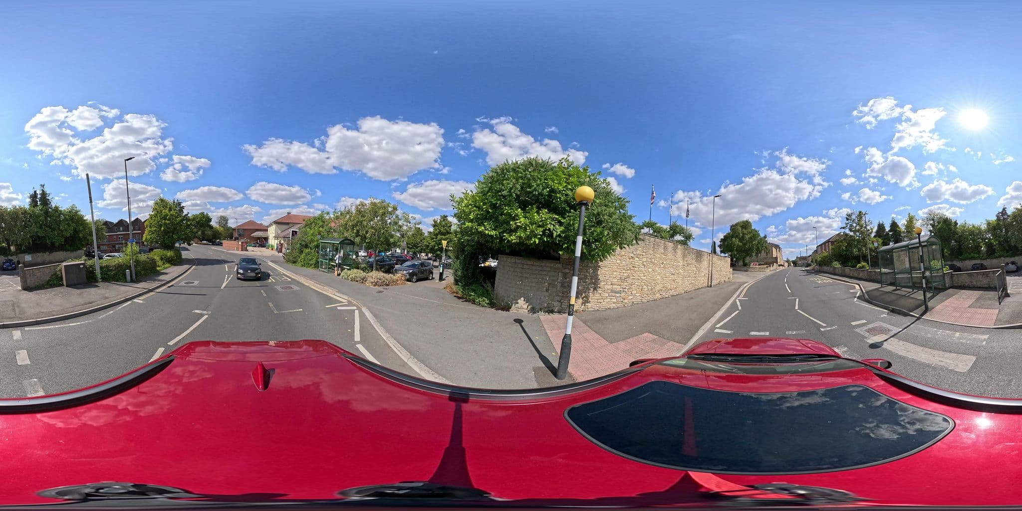 Street view near Angel Hotel, Chippenham, Chippenham — © southglos (CC BY-SA · Mapillary)