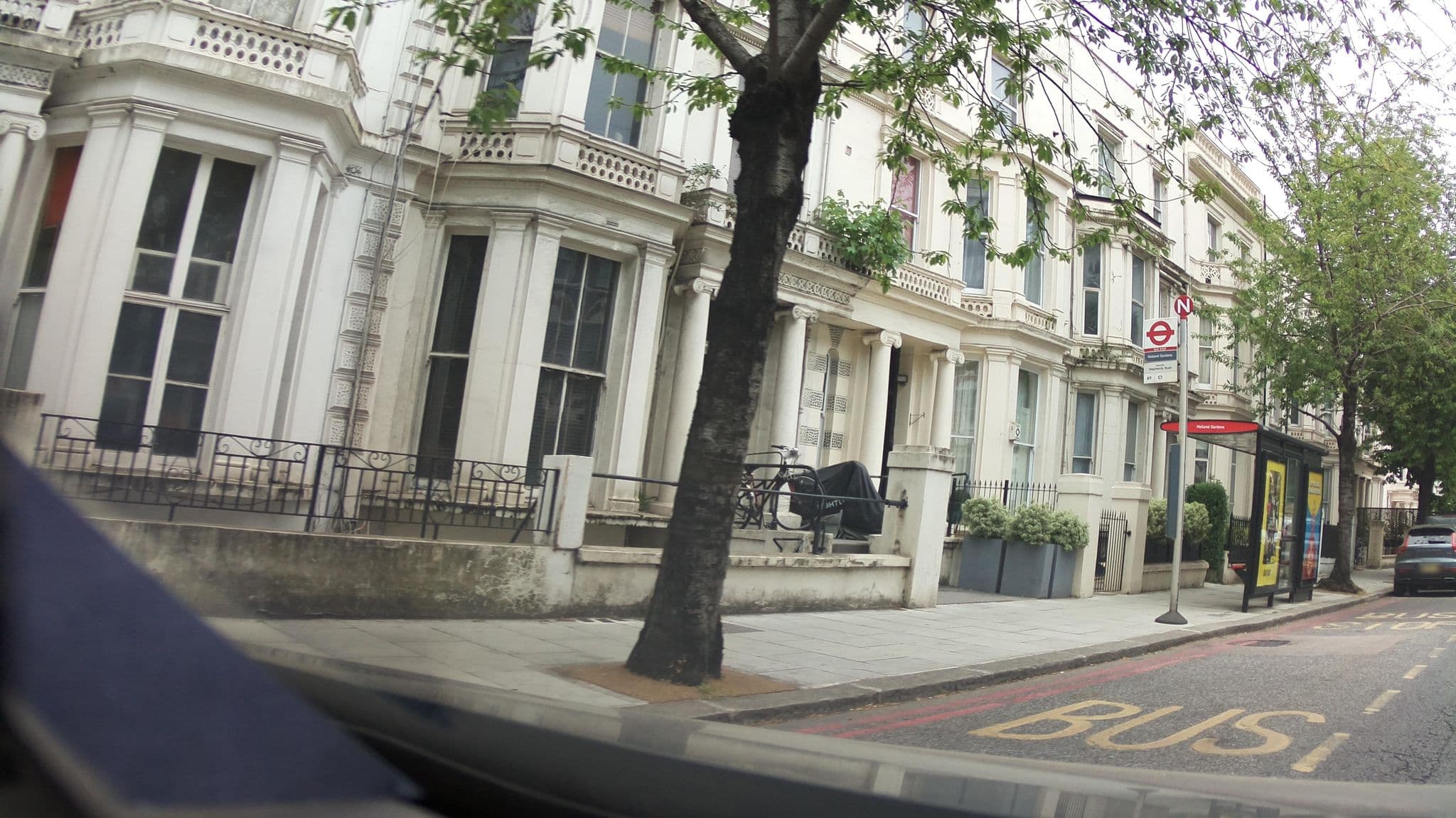 Street view near Jubilee Hotel Kensington, Earls Court