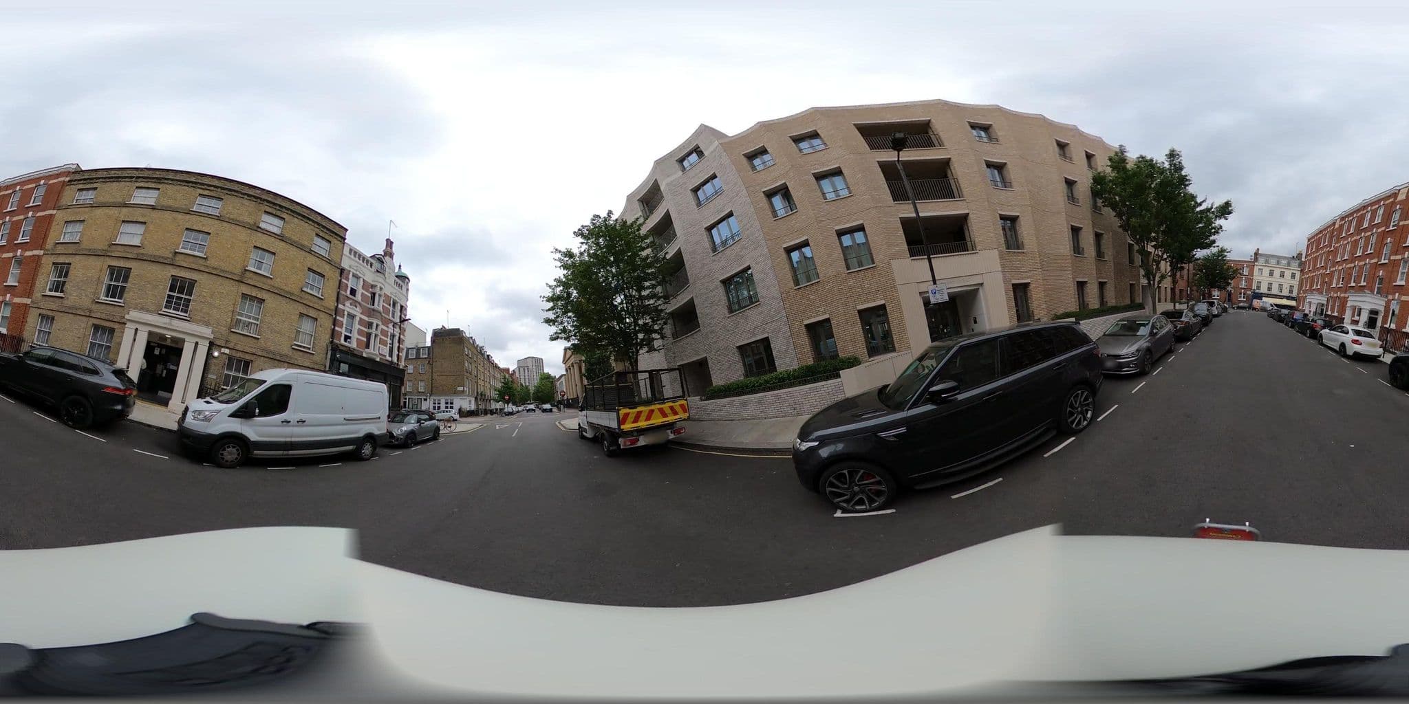 Street view near Bell House Hostel, Church Street — © NatchaponJ (CC BY-SA · Mapillary)