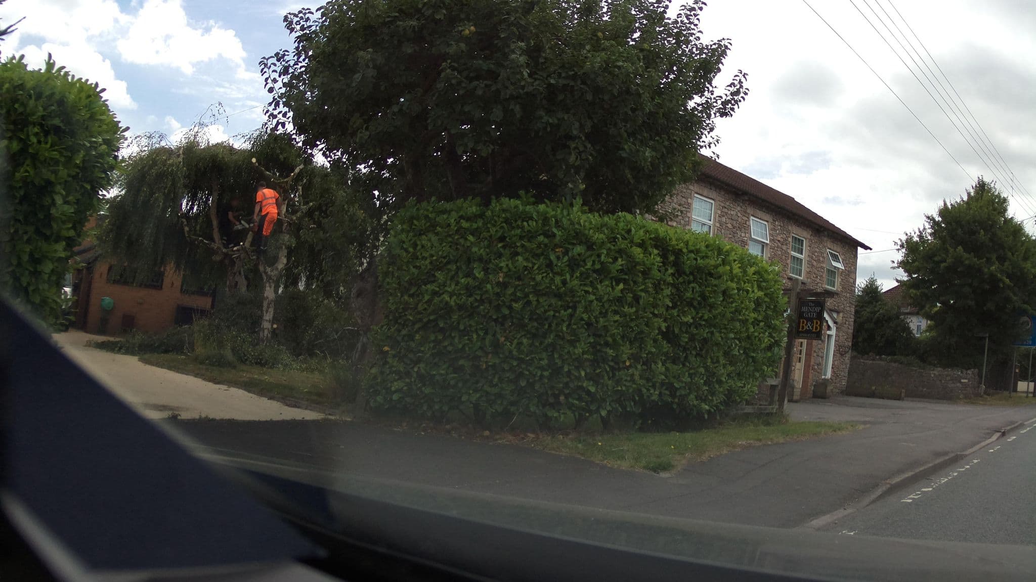 Street view near The Mendip Gate Guest House, Churchill — © southglos (CC BY-SA · Mapillary)
