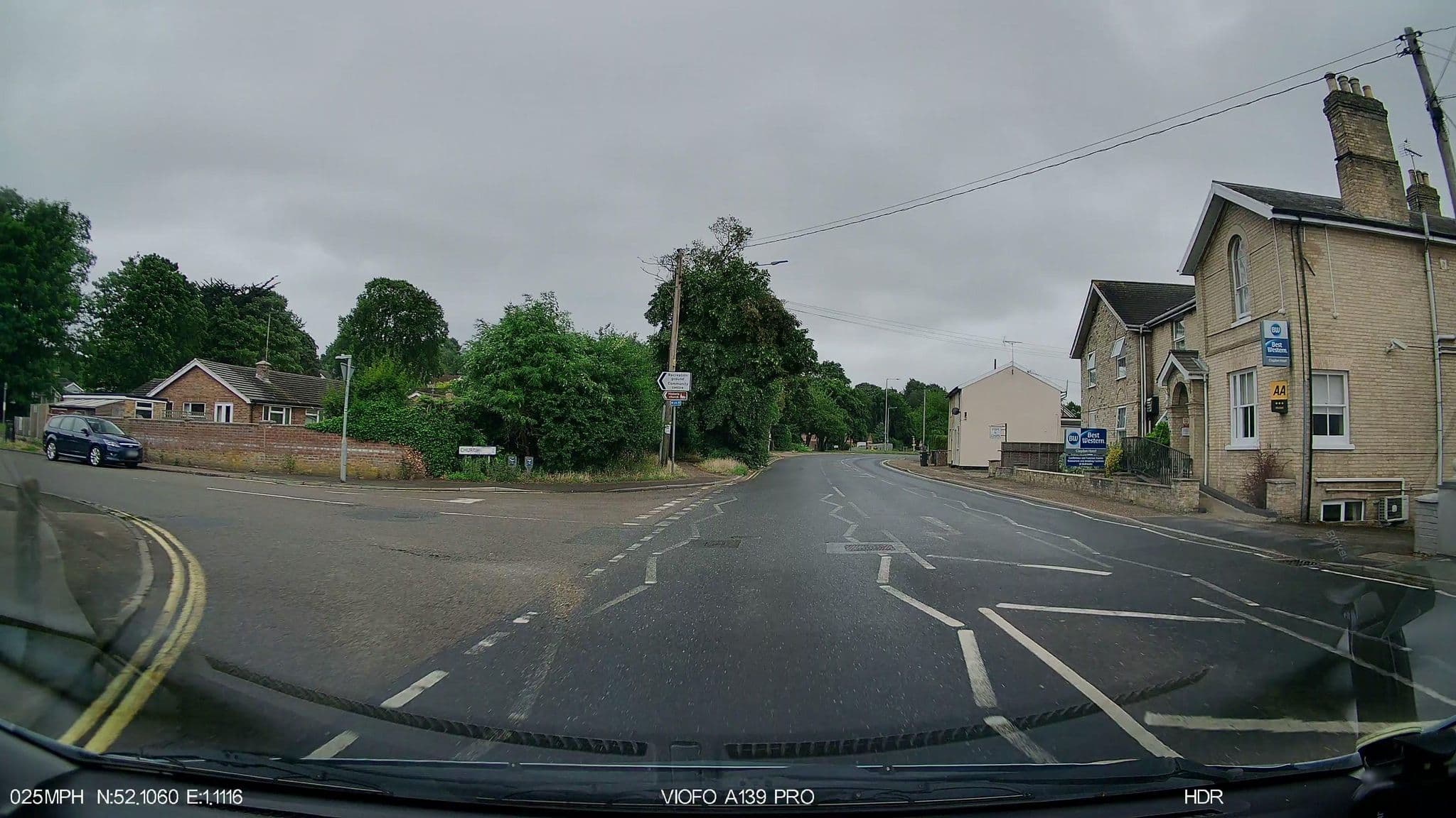 Street view near Best Western Claydon Hotel, Claydon — © IpswichEdits (CC BY-SA · Mapillary)