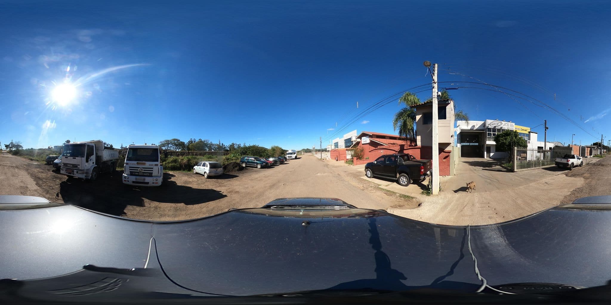 Street view near Aquariu's Motel, Santa Maria — © santamariense (CC BY-SA · Mapillary)