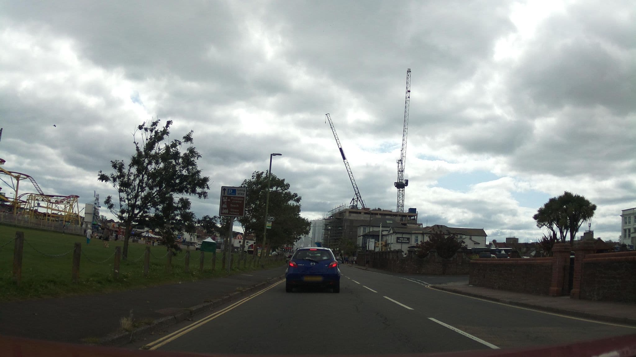 Street view near Beach Hotel Torbay, Paignton