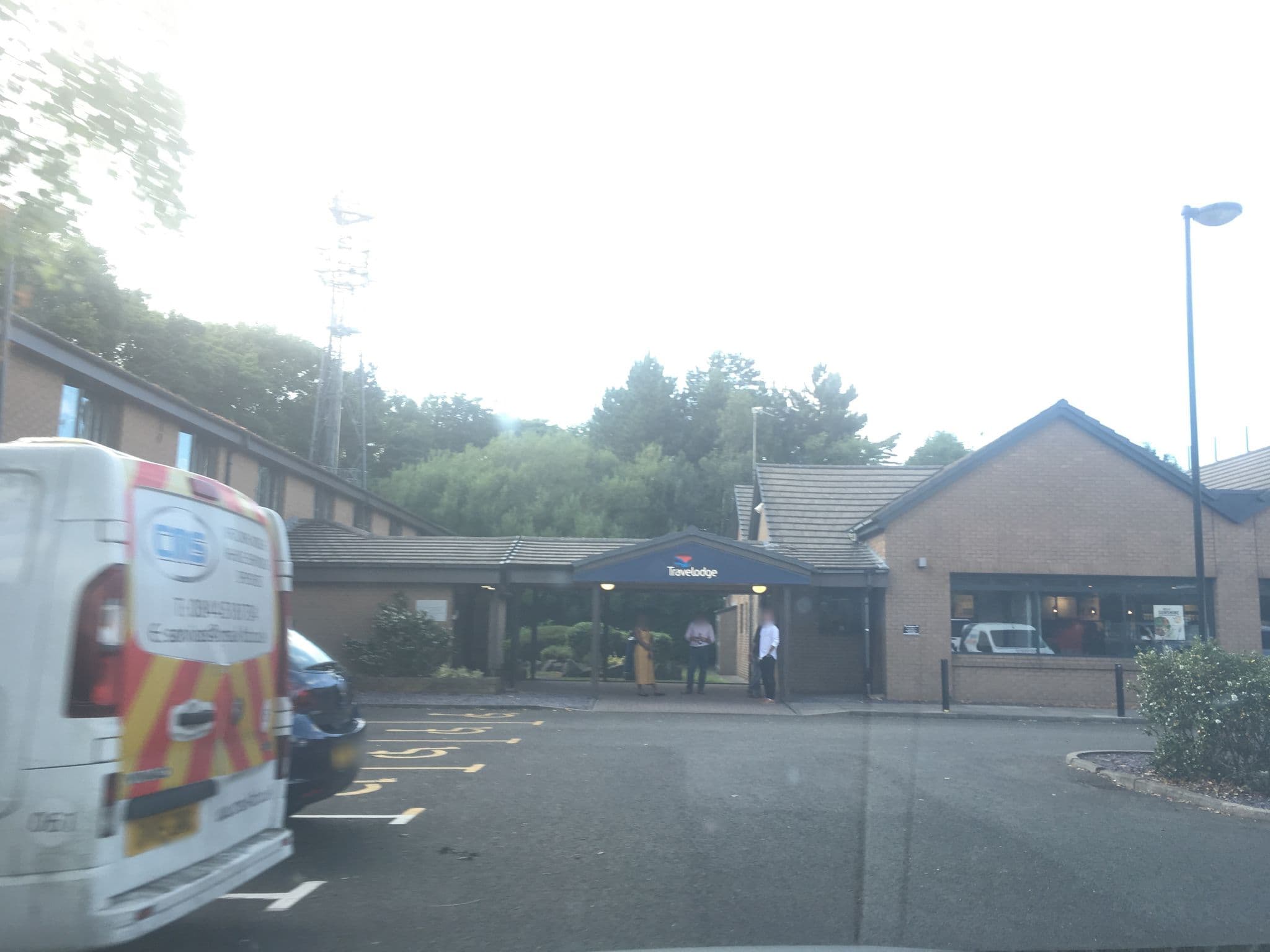 Street view near Travelodge Edinburgh Dreghorn, Colinton — © ccbb7766 (CC BY-SA · Mapillary)