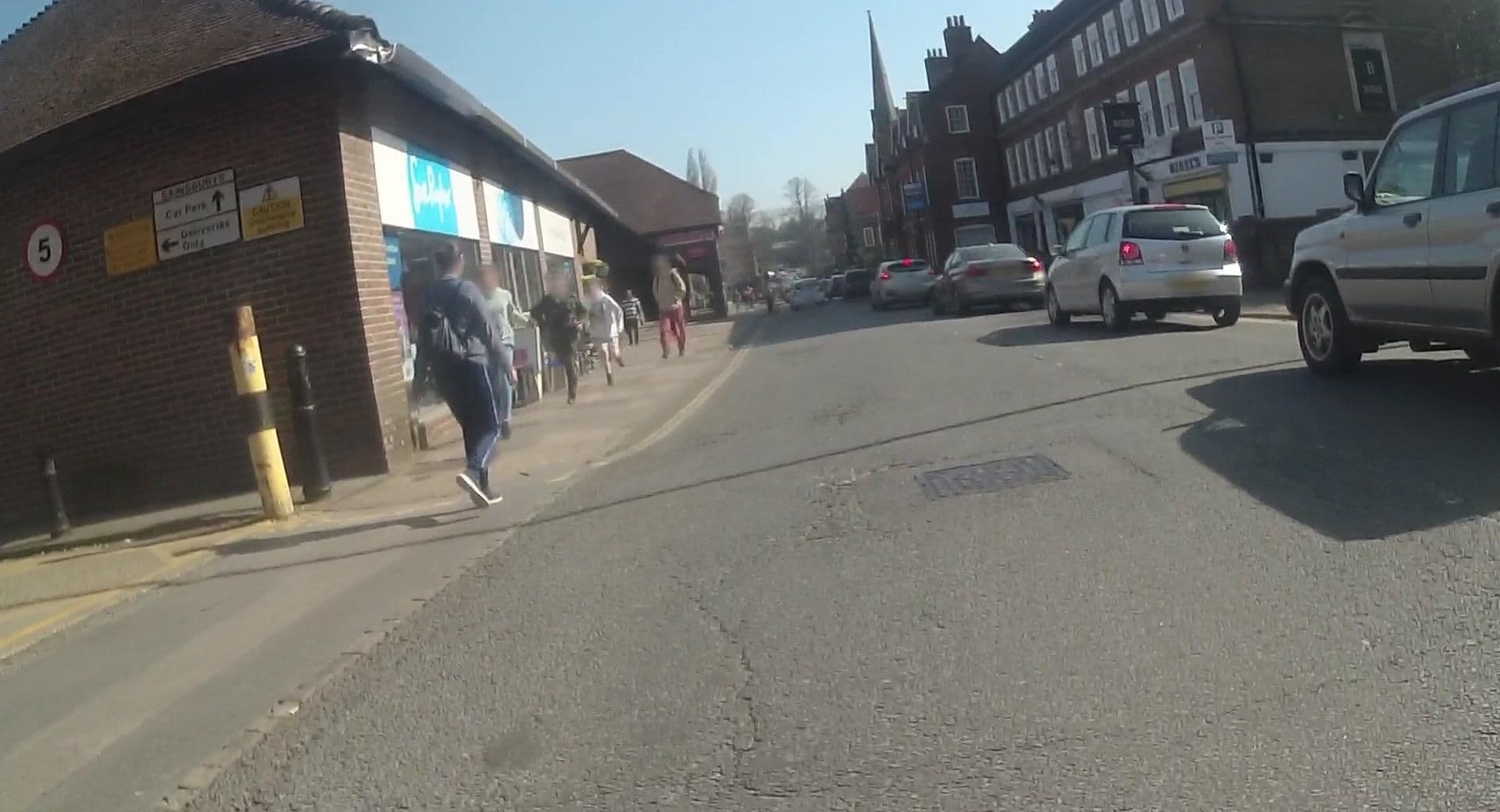 Street view near Bush Hotel Farnham, Farnham — © jpennycook (CC BY-SA · Mapillary)