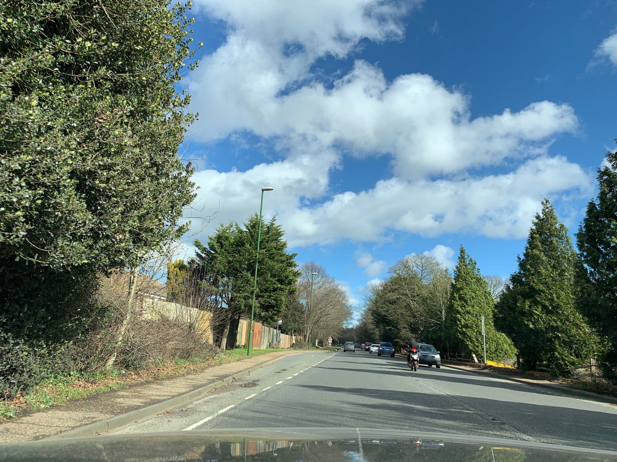Street view near Copthorne Hotel, Copthorne — © wasd42 (CC BY-SA · Mapillary)