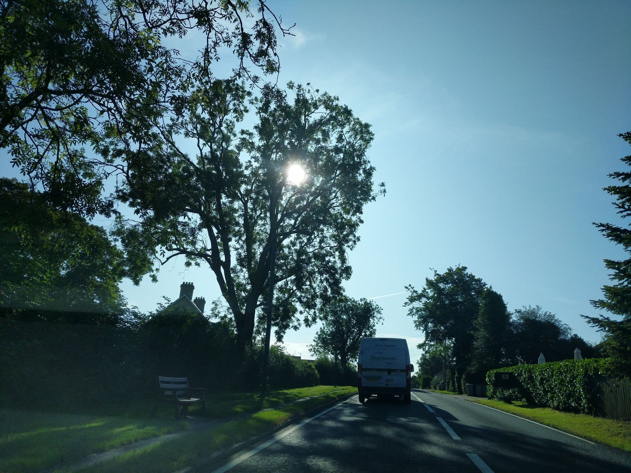 Street view near The Woodhouse Arms, Corby Glen — © adam2 (CC BY-SA · Mapillary)