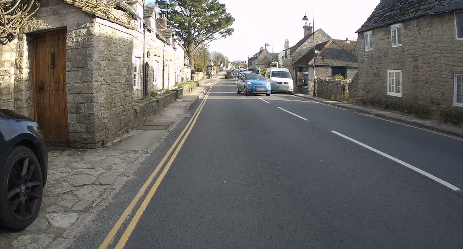 Street view near Mortons House Hotel, Corfe Castle — © jpennycook (CC BY-SA · Mapillary)