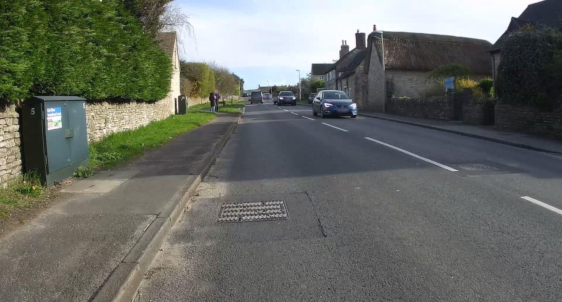 Street view near Vergers Mead, Corfe Castle — © jpennycook (CC BY-SA · Mapillary)