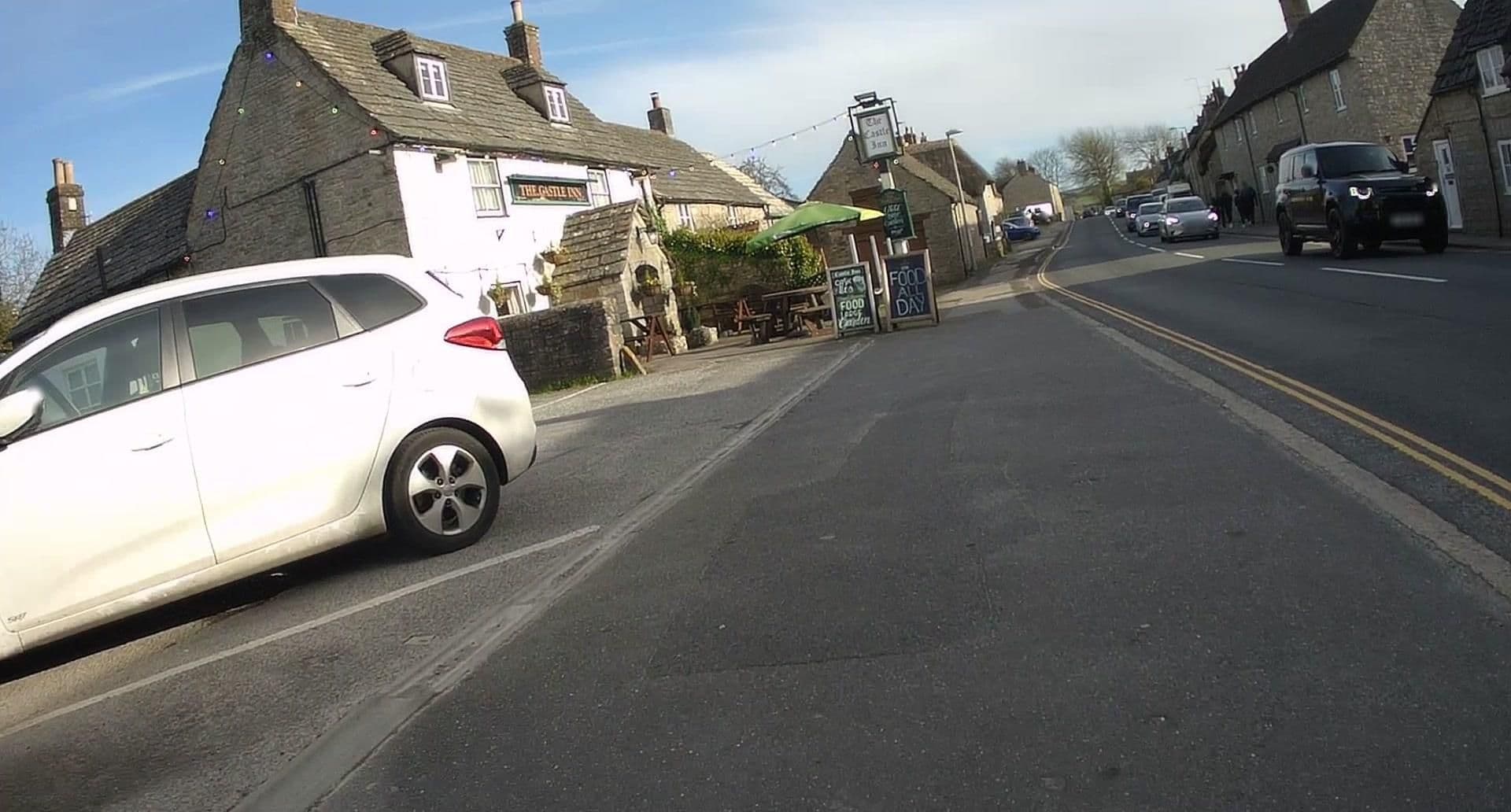 Street view near Castle Inn, Corfe Castle — © jpennycook (CC BY-SA · Mapillary)