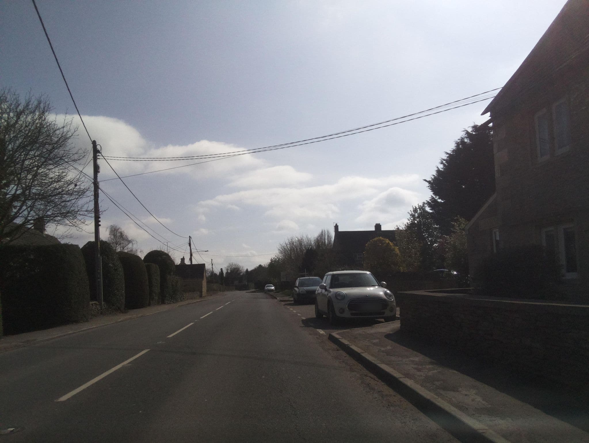 Street view near The Old Post Office Cottage, Neston — © southglos (CC BY-SA · Mapillary)