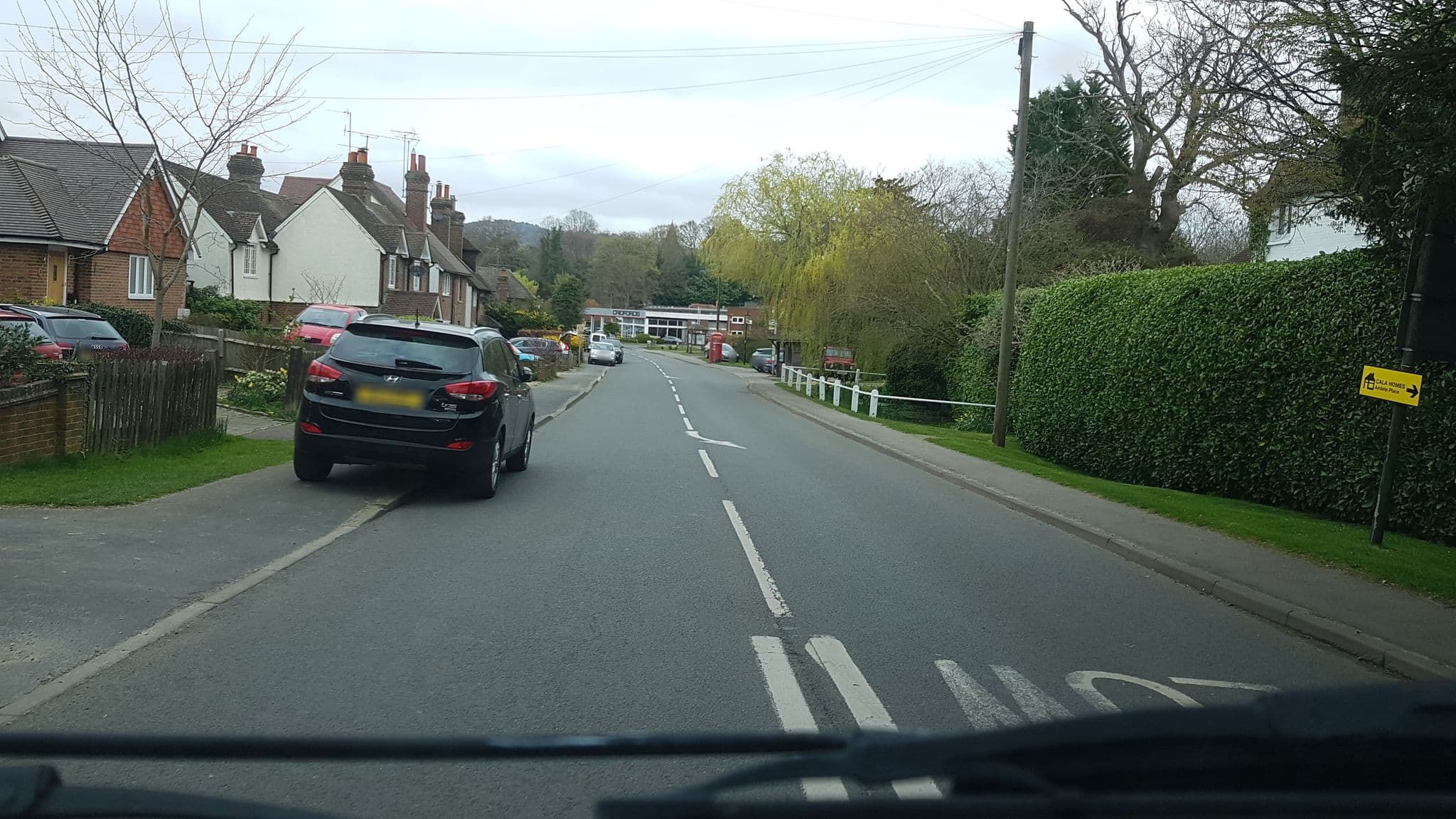 Street view near Malricks Bed & Breakfast, Ewhurst — © richardc (CC BY-SA · Mapillary)
