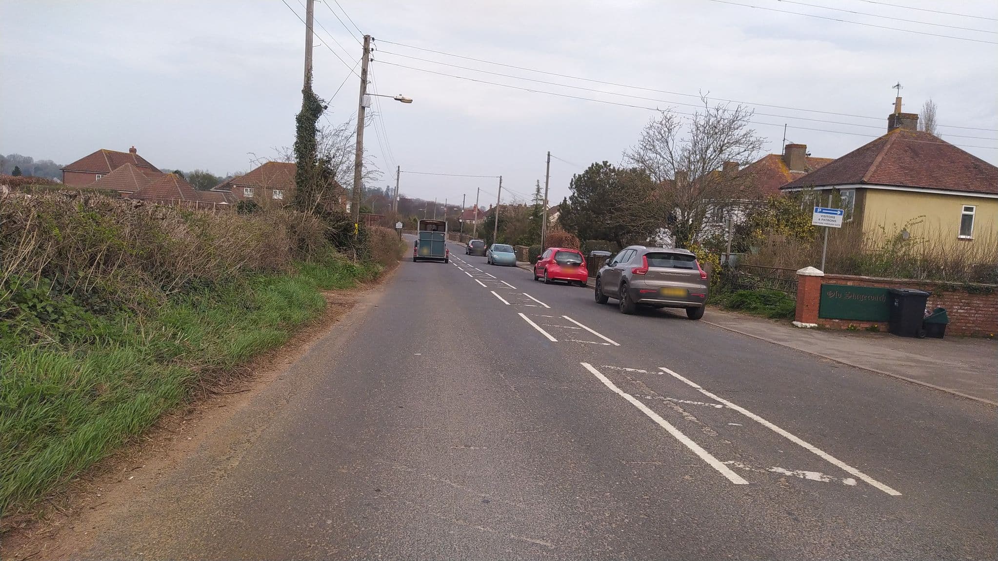 Street view near The Old Stage Coach Inn, Crewkerne — © noid (CC BY-SA · Mapillary)