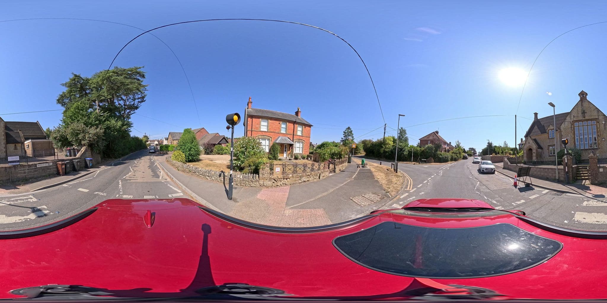 Street view near Calendar Cottage B&B, Crewkerne — © southglos (CC BY-SA · Mapillary)