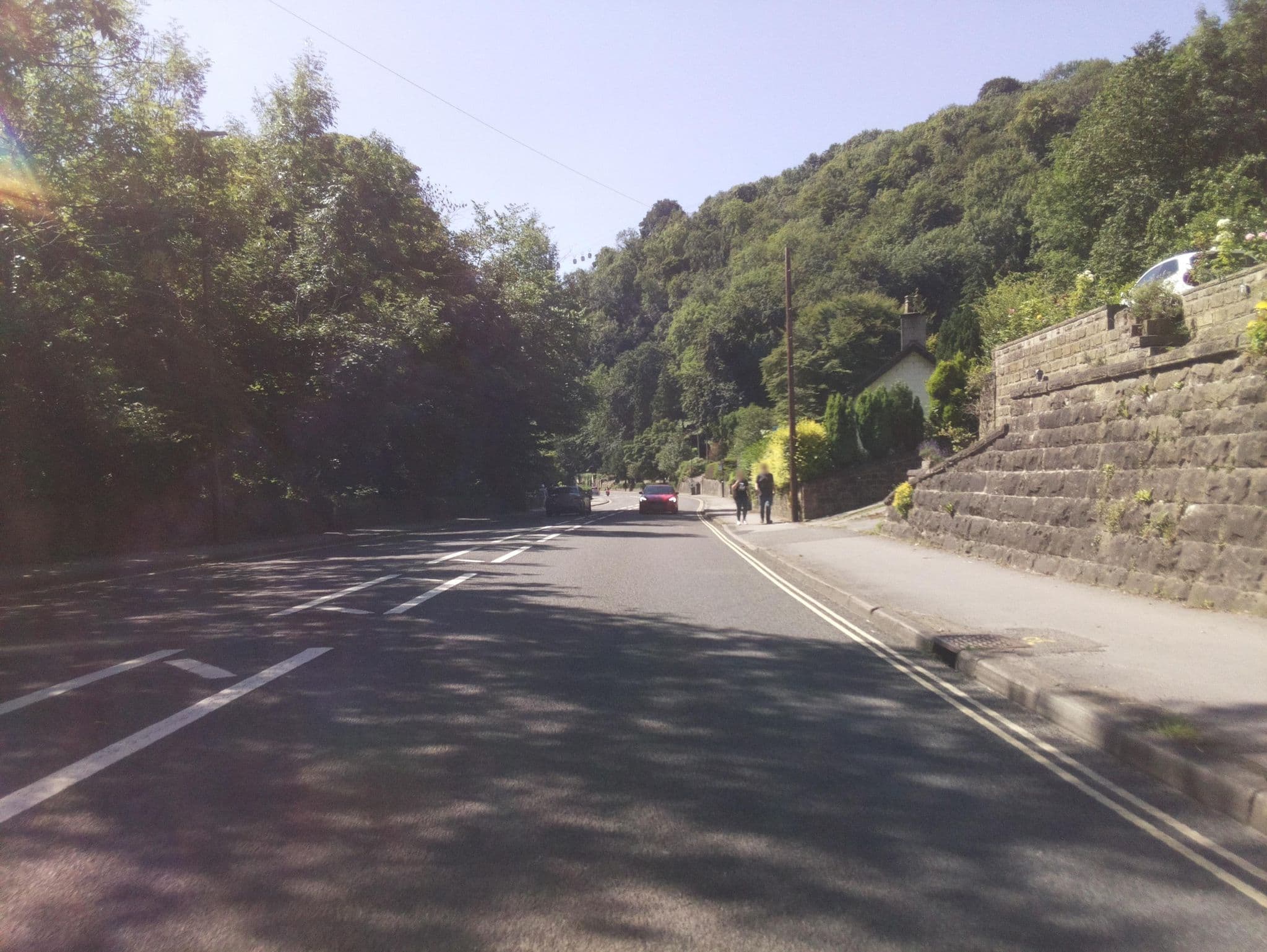 Street view near The New Bath hotel, Matlock — © southglos (CC BY-SA · Mapillary)