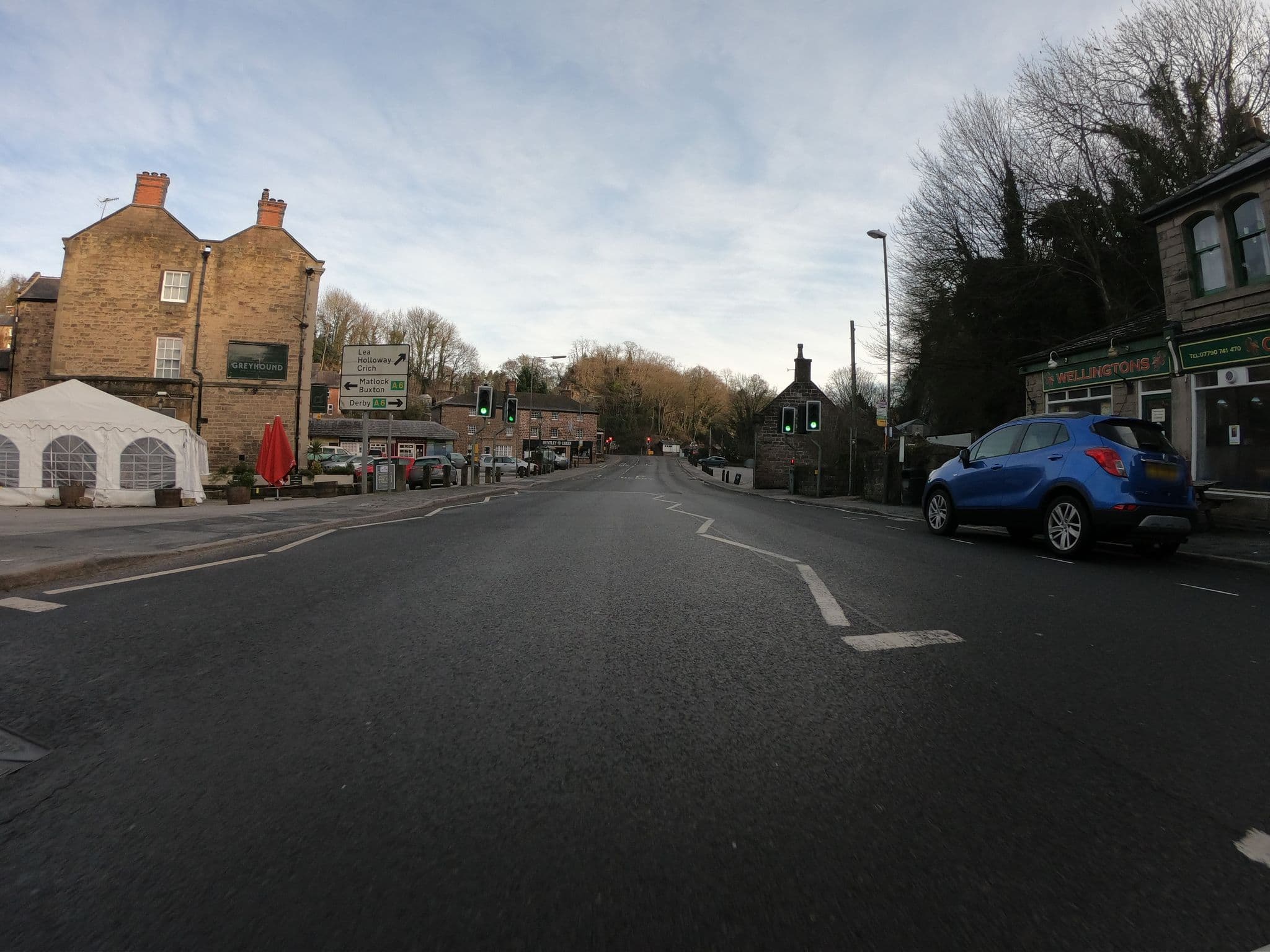 Street view near Stable Cottage - Entire Place, Cromford — © ntzm (CC BY-SA · Mapillary)