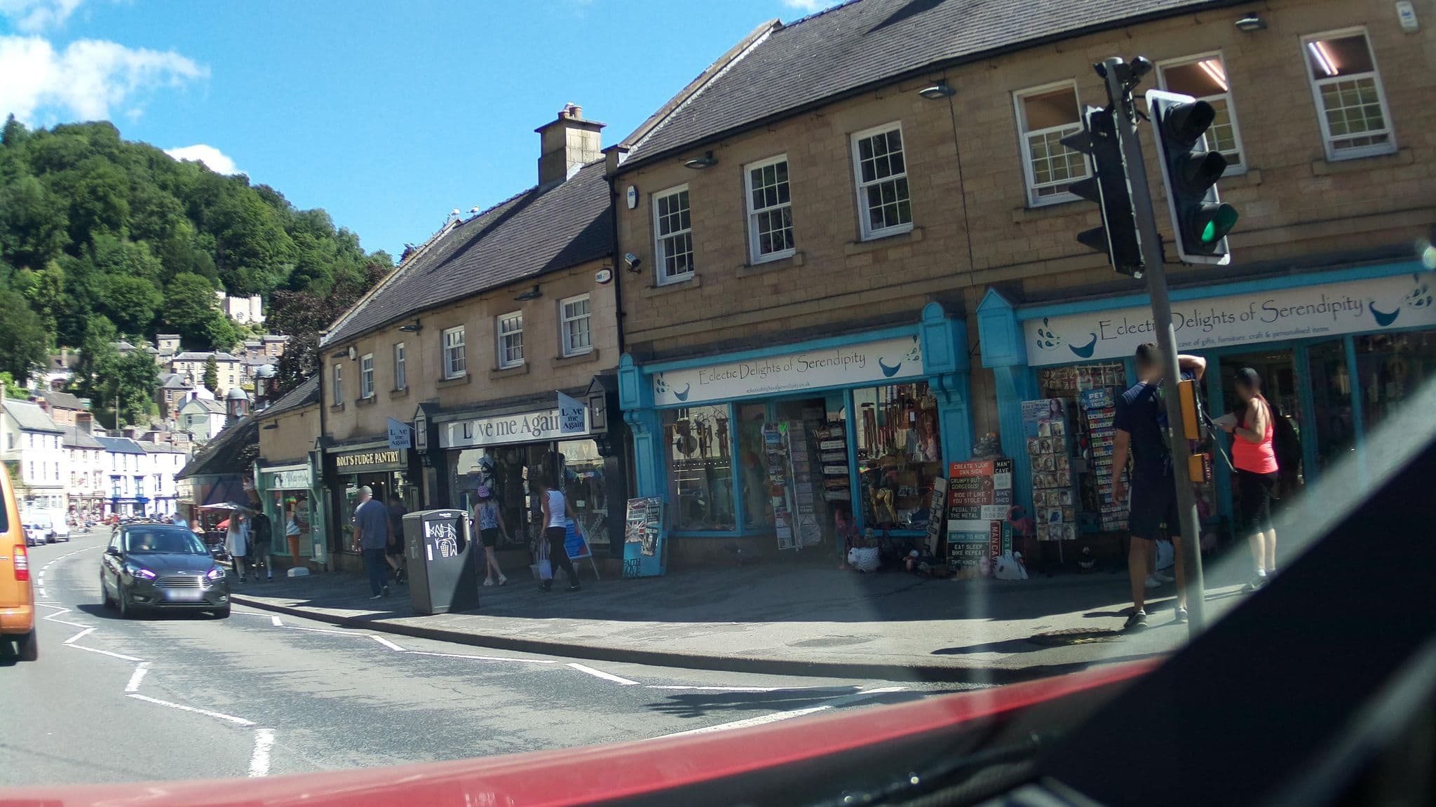 Street view near Fish Pond Hotel, Cromford — © southglos (CC BY-SA · Mapillary)