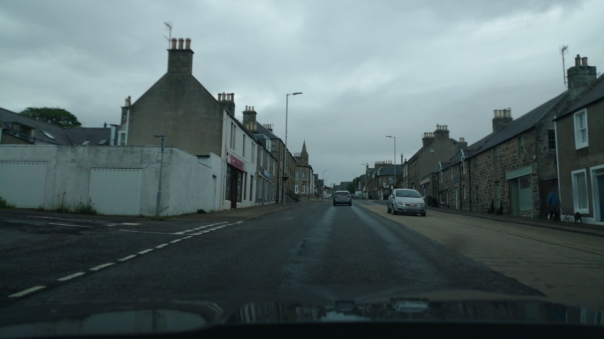 Street view near Stravaig Bed & Breakfast, Cullen — © caz440 (CC BY-SA · Mapillary)