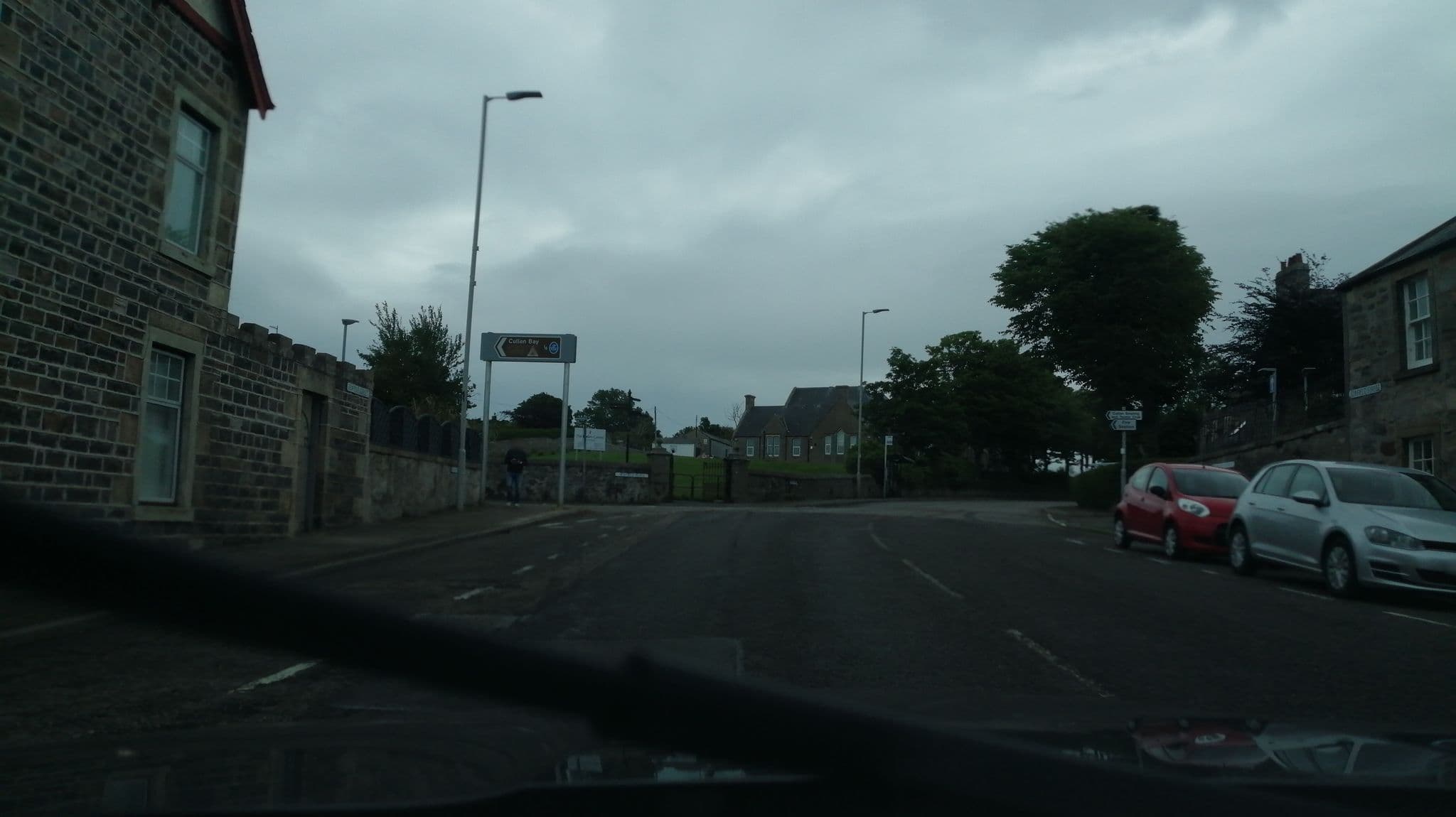 Street view near The Elms Guest House, Cullen — © caz440 (CC BY-SA · Mapillary)
