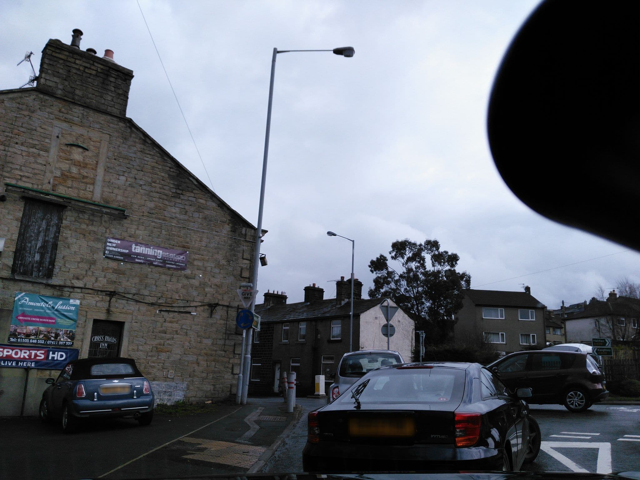 Street view near The Branwell Country Inn, Haworth — © chris_debian (CC BY-SA · Mapillary)