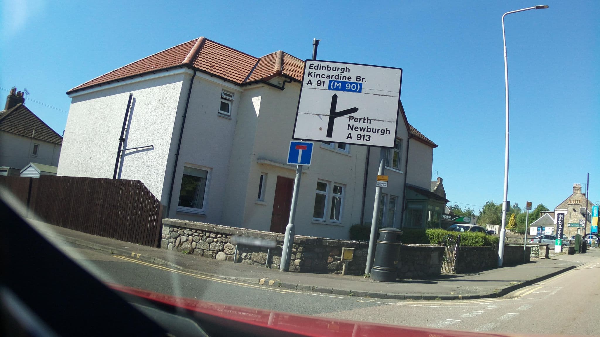Street view near Bed & Breakfast @1B Westport, Cupar — © southglos (CC BY-SA · Mapillary)