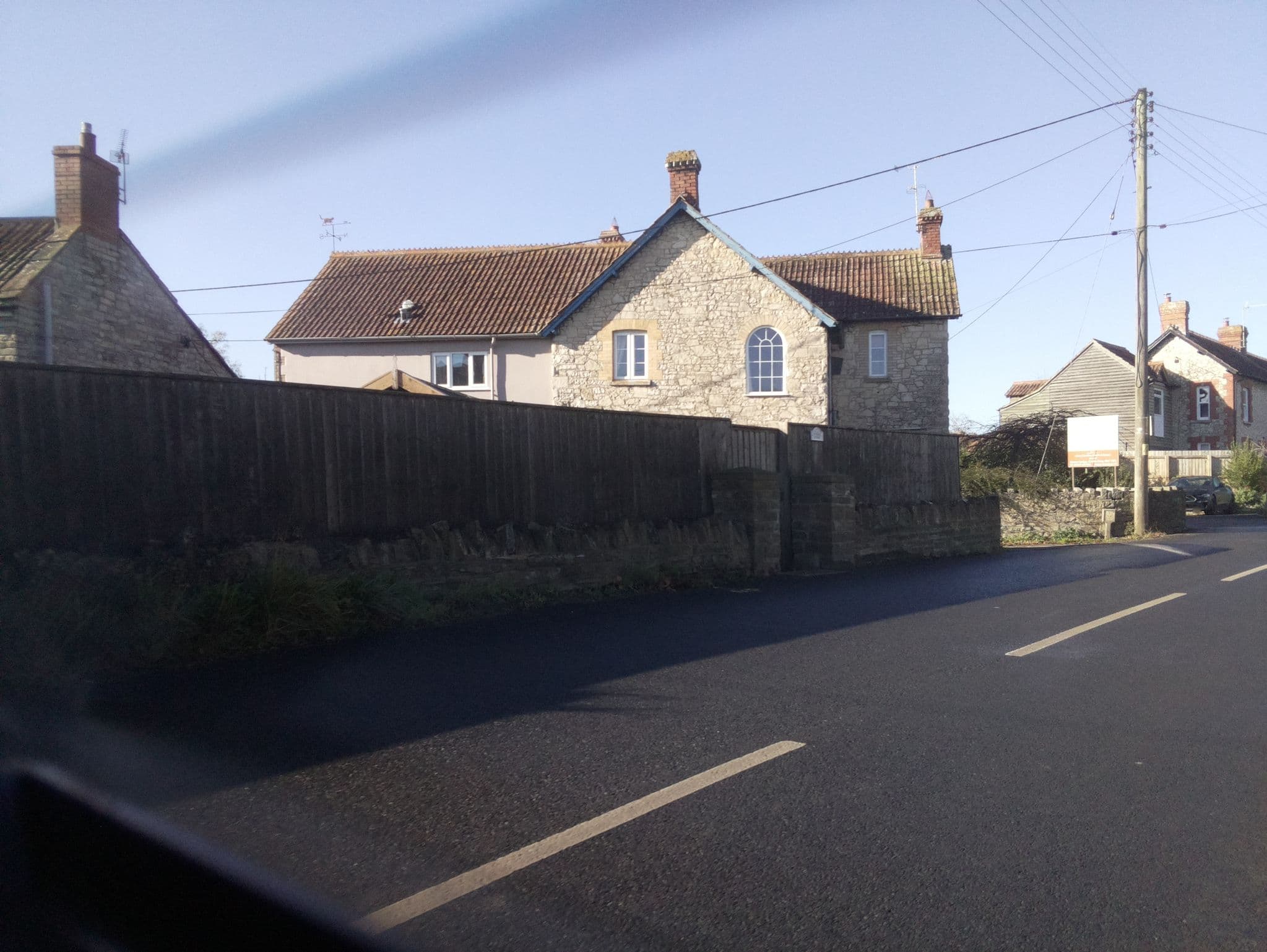 Street view near Withy Cottages, Langport — © southglos (CC BY-SA · Mapillary)