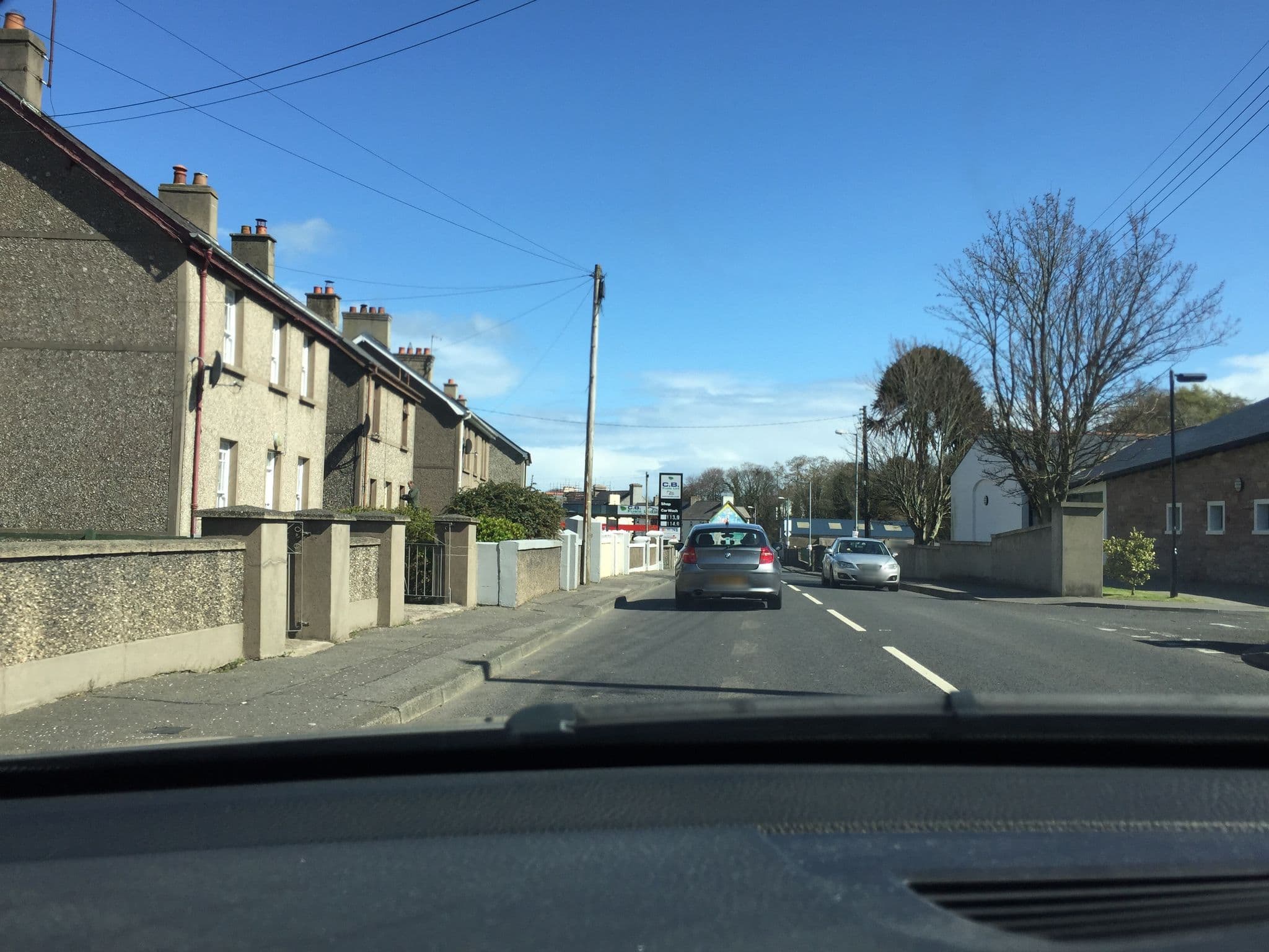 Street view near Number 19 Heart Of The Glens - Entire Place, Cushendall — © mackerski (CC BY-SA · Mapillary)
