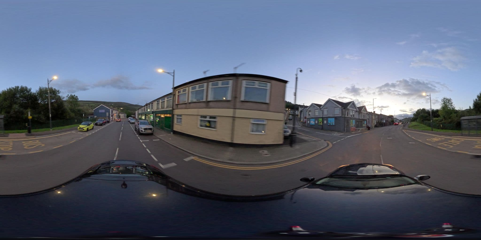 Street view near Bruce Arms Hotel, Mountain Ash — © MarksMap (CC BY-SA · Mapillary)