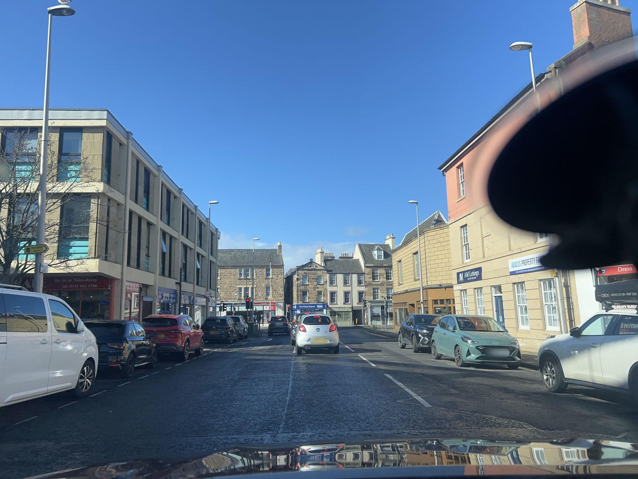 Street view near Melville Inn, Dalkeith — © lucagm (CC BY-SA · Mapillary)