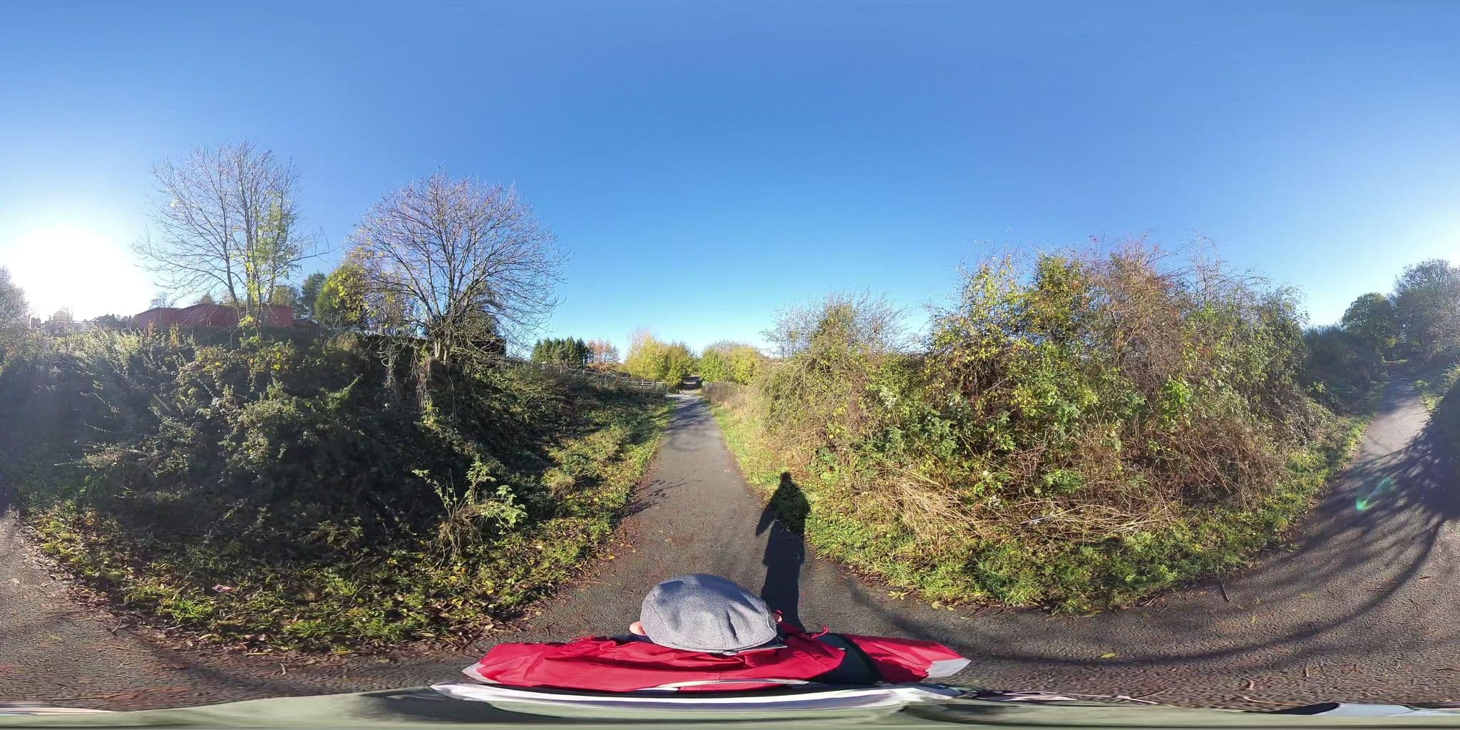 Street view near The Junction Lodge, Queensbury — © Chris108 (CC BY-SA · Mapillary)