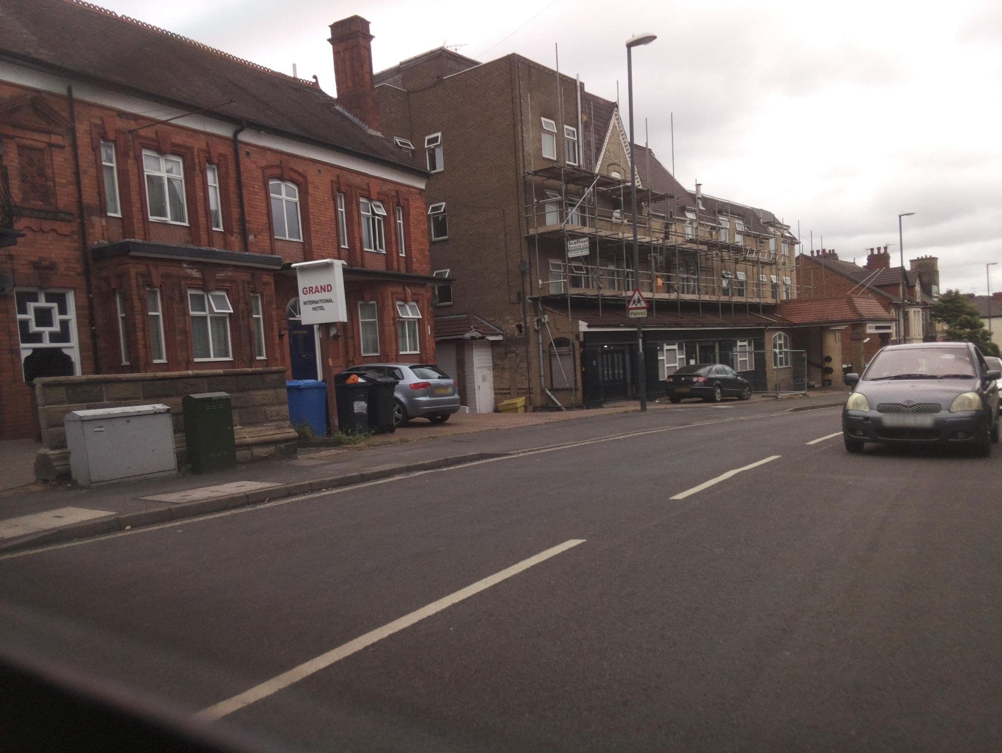 Street view near The Continental Hotel, Derby., Derby — © southglos (CC BY-SA · Mapillary)