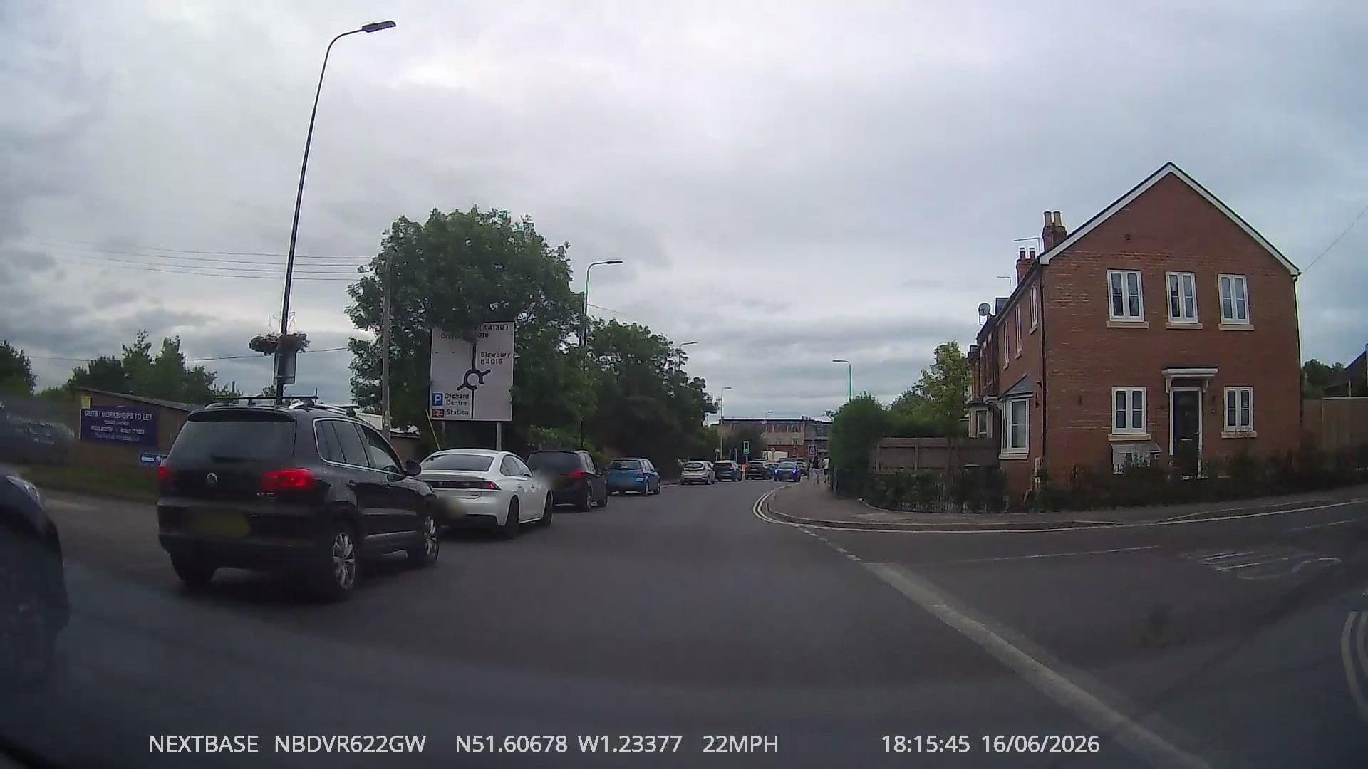 Street view near The House On The Corner Bed & Breakfast, Didcot — © swinetown (CC BY-SA · Mapillary)