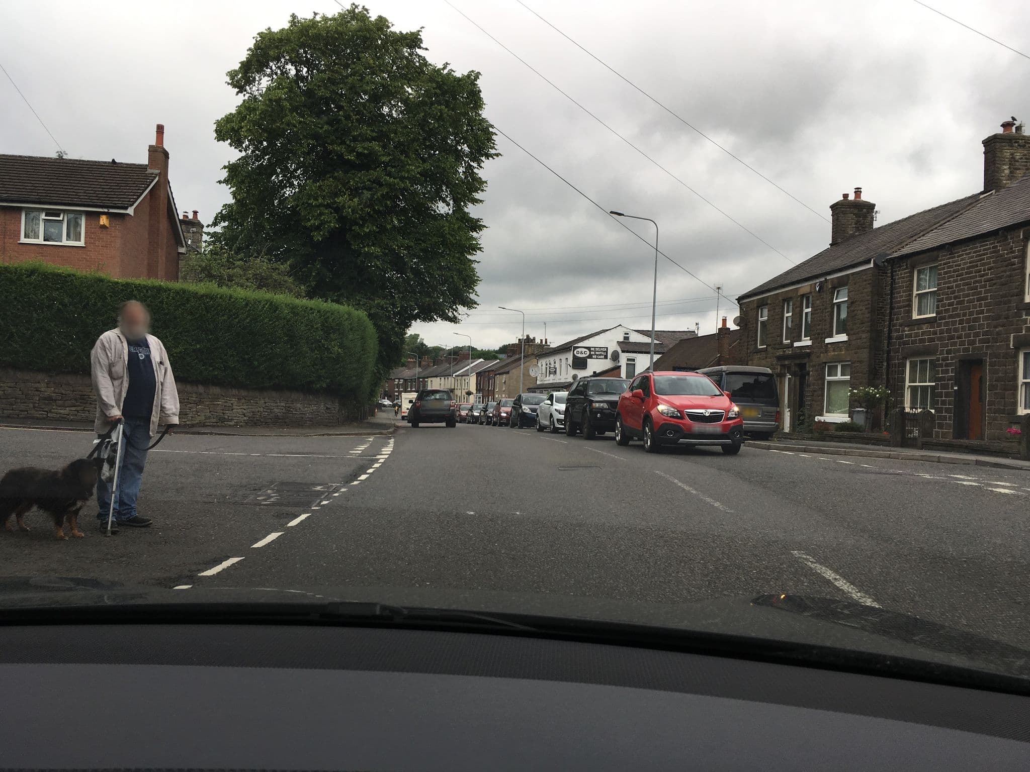 Street view near The Albert Hotel, Disley — © julianlb (CC BY-SA · Mapillary)