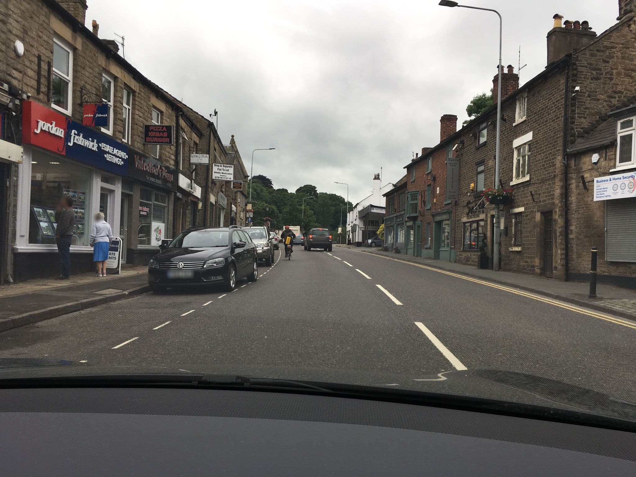 Street view near Every Holiday, Disley — © julianlb (CC BY-SA · Mapillary)