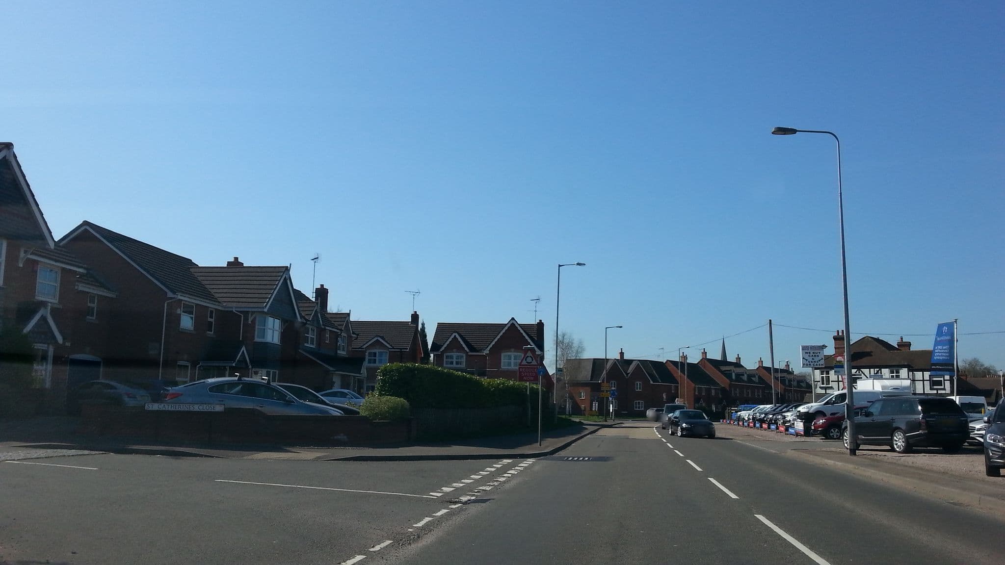 Street view near Lanes Guest House, Uttoxeter — © adam2 (CC BY-SA · Mapillary)