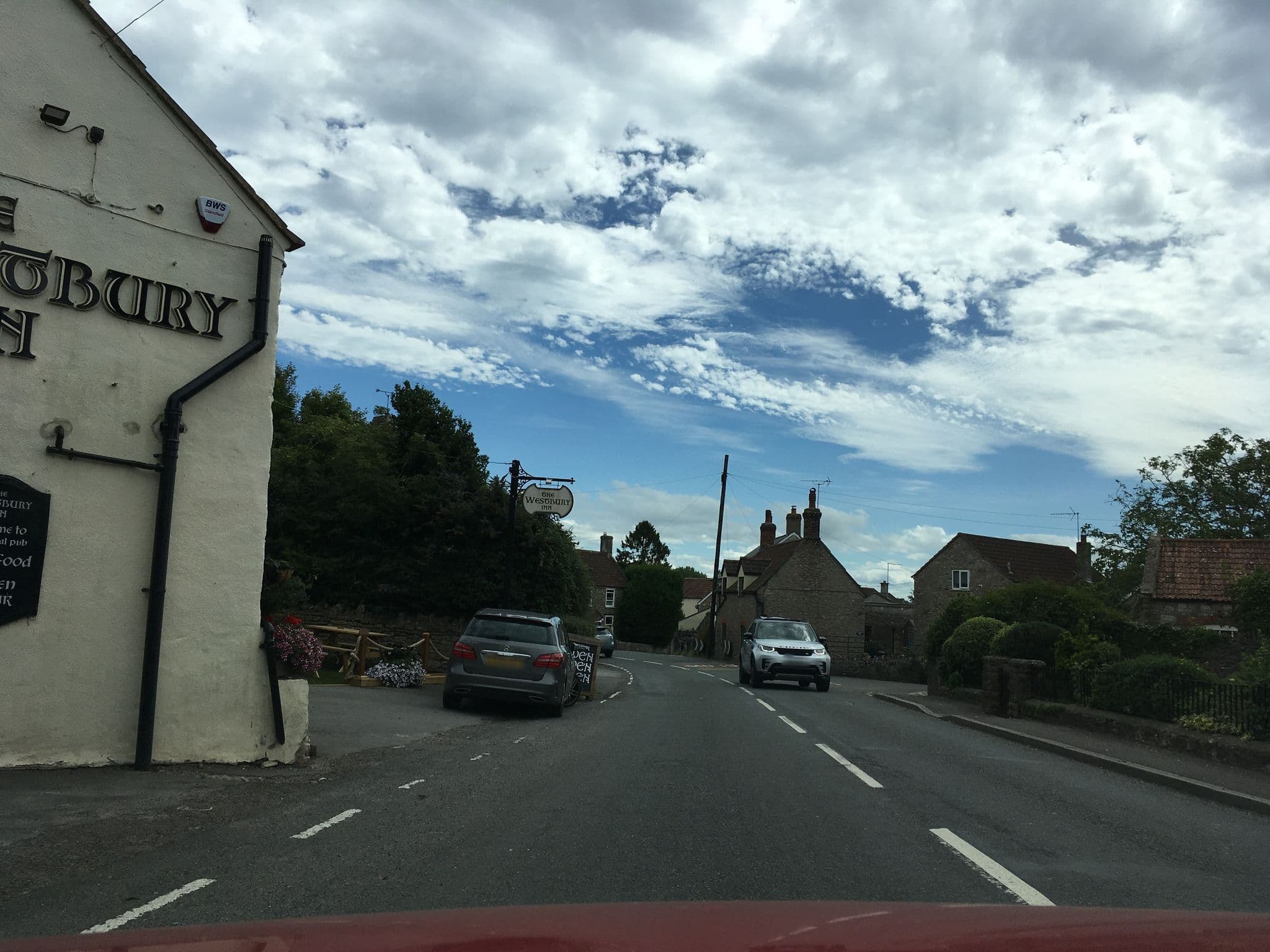 Street view near The Westbury Inn, Draycott — © southglos (CC BY-SA · Mapillary)