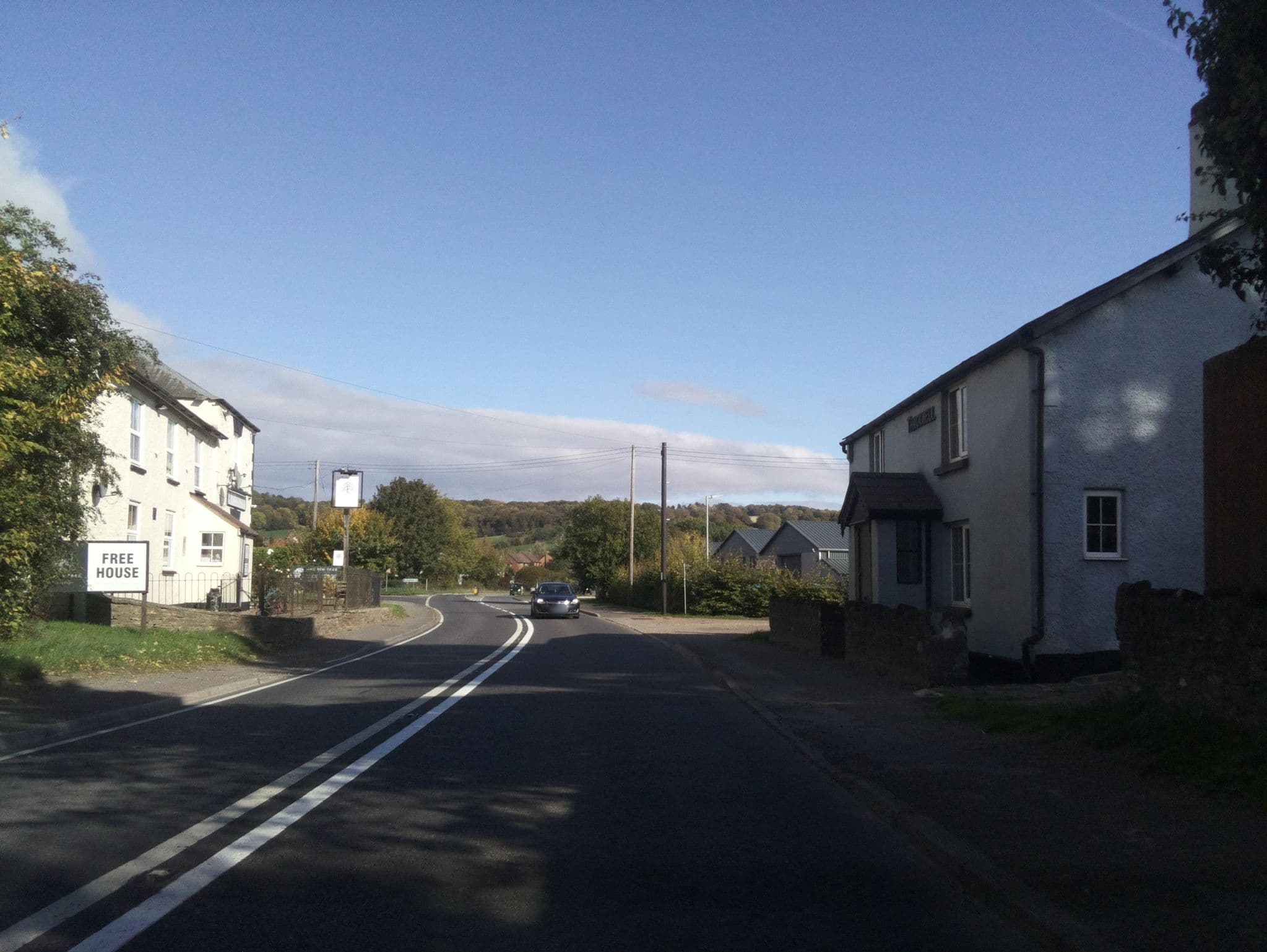 Street view near The Yew Tree at Longhope Inn, Longhope — © southglos (CC BY-SA · Mapillary)