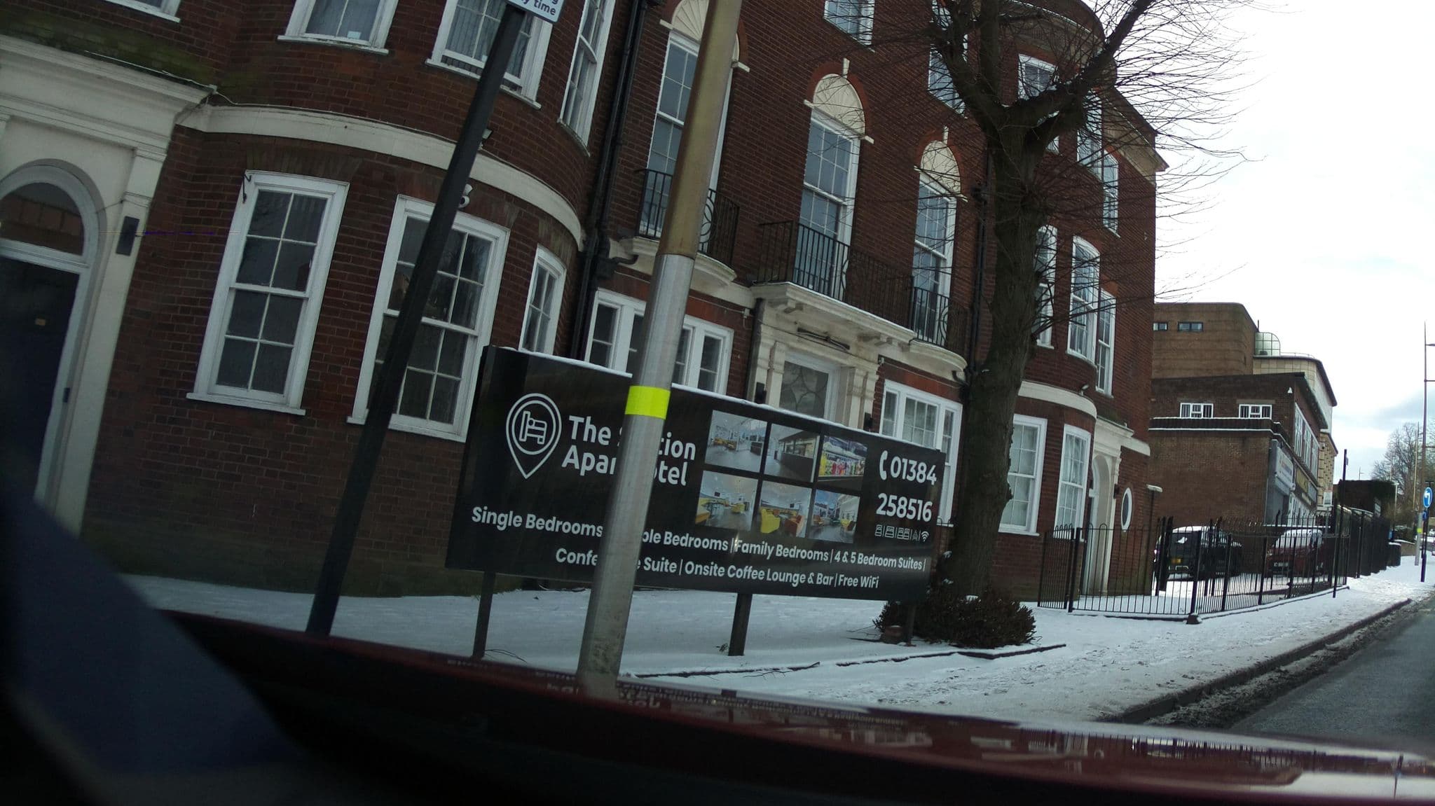 Street view near Cosy hotel in Dudley - One-Bedroom Apartment, Dudley — © southglos (CC BY-SA · Mapillary)