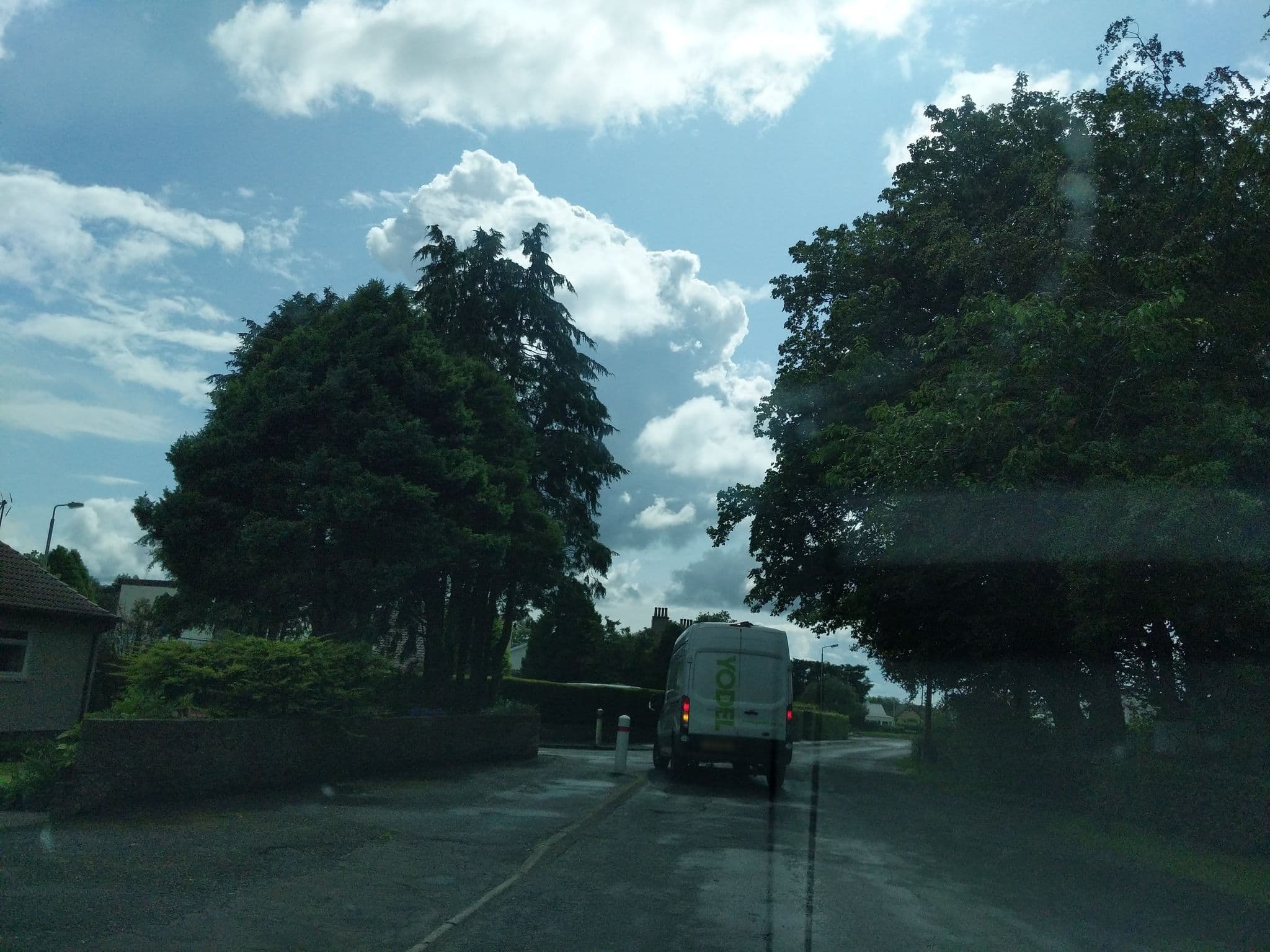 Street view near Struther Farm Guest House, Dunlop — © ccbb7766 (CC BY-SA · Mapillary)