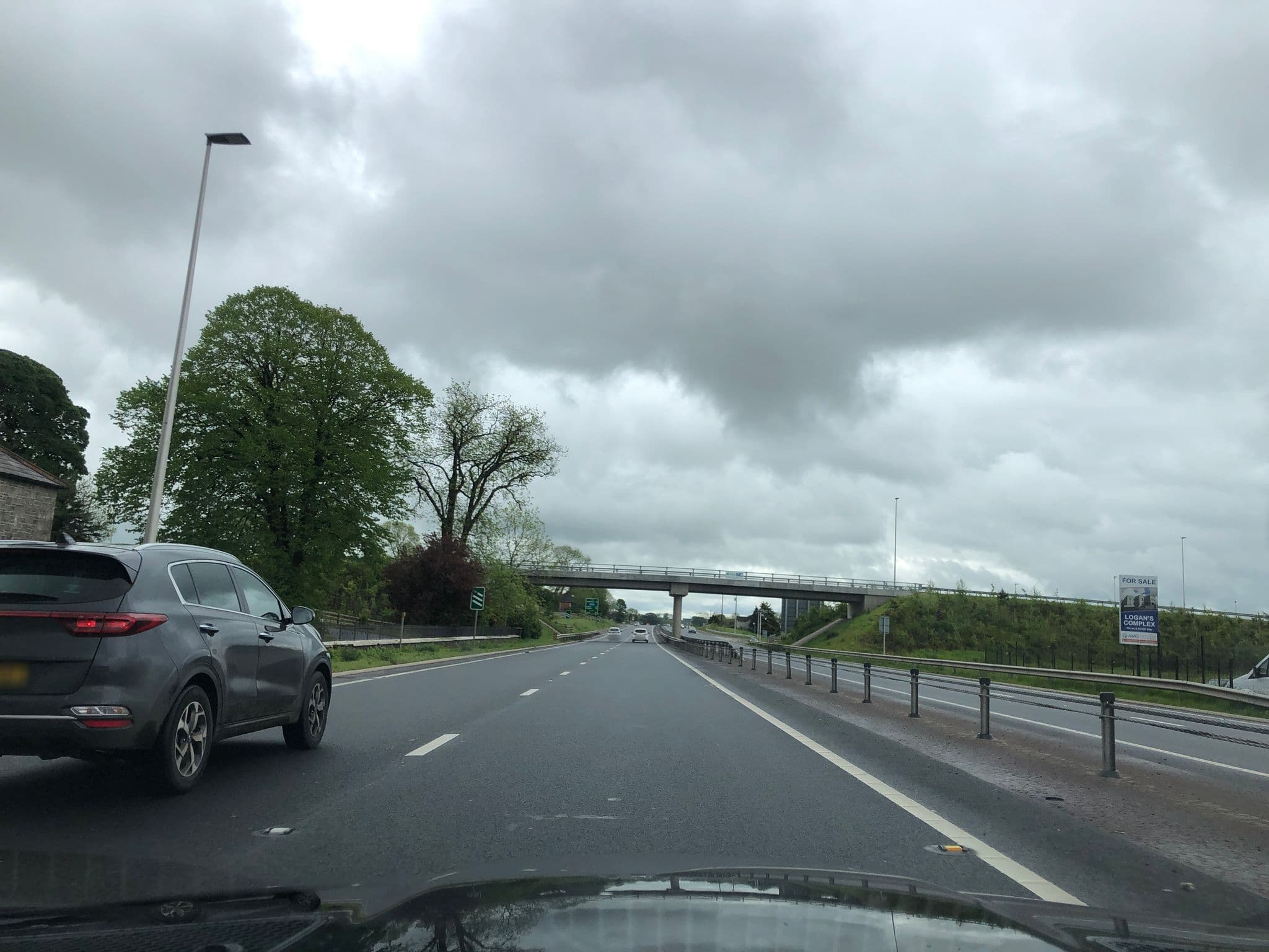 Street view near Drumadoon Hall, Dunloy — © laye (CC BY-SA · Mapillary)