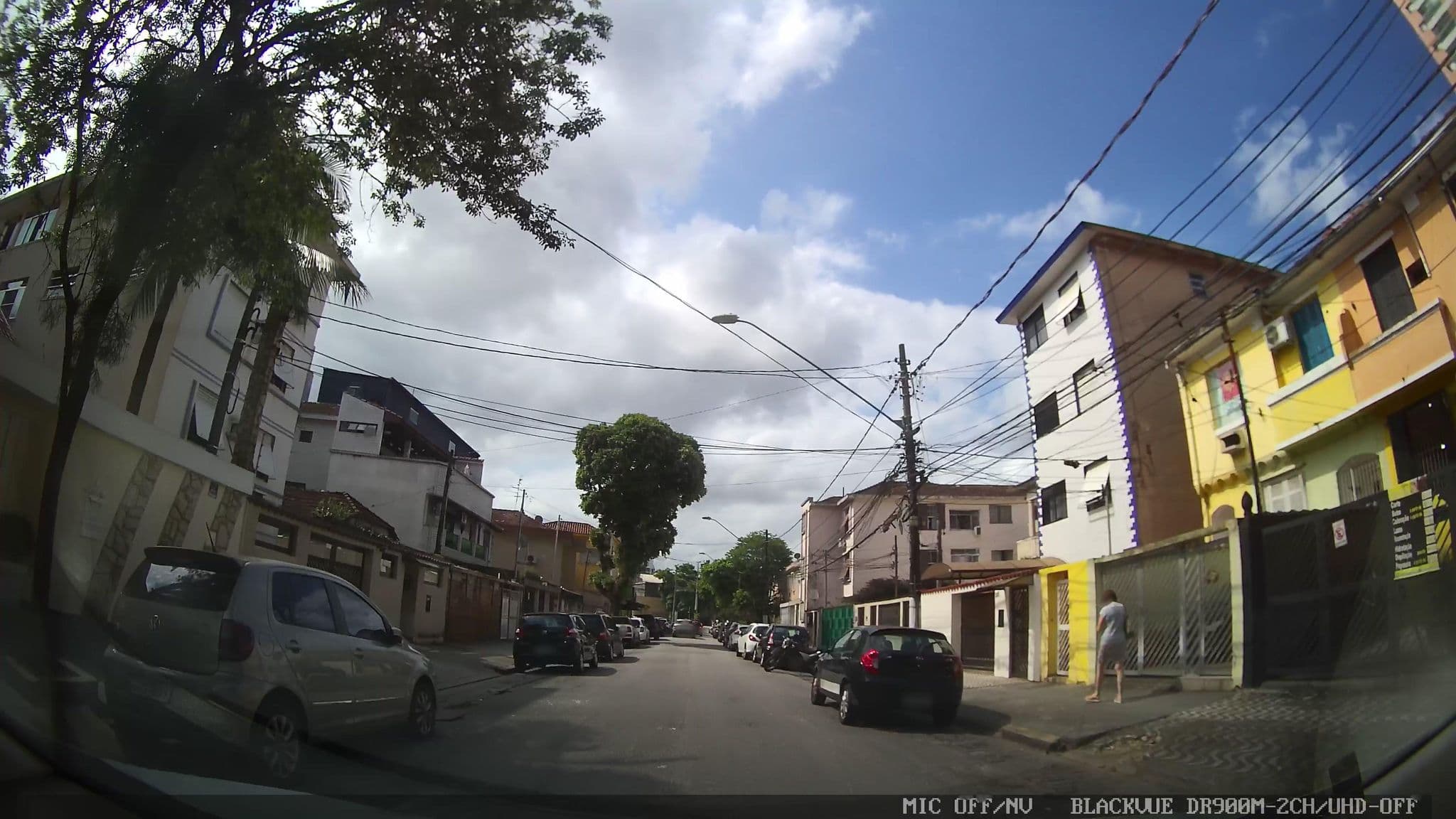 Street view near Quintal da Bella Hostel, Santos — © marciosampaio (CC BY-SA · Mapillary)