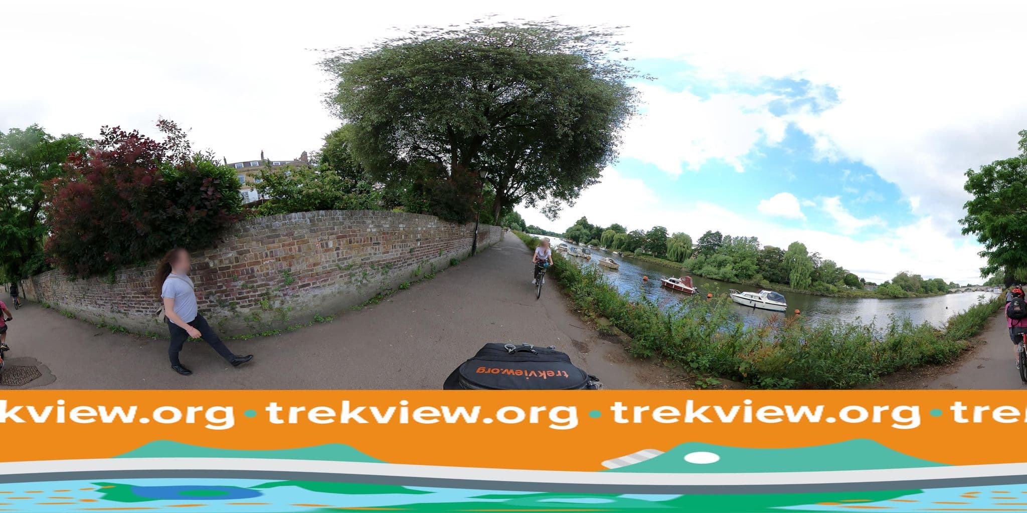 Street view near Bingham Riverhouse, Richmond — © trekviewed (CC BY-SA · Mapillary)