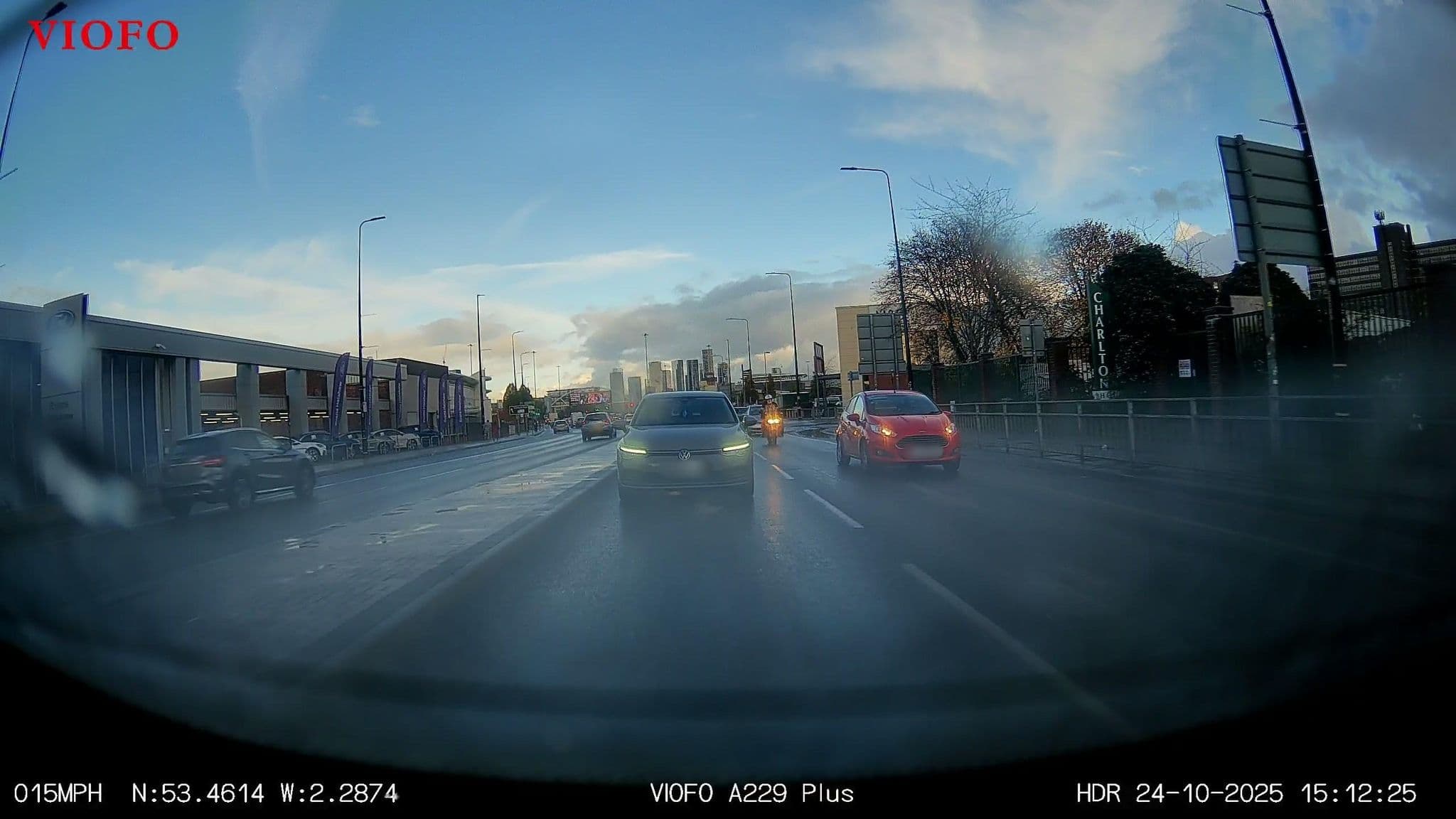 Street view near Old Trafford Stadium Hotel, Old Trafford — © RyanBush (CC BY-SA · Mapillary)