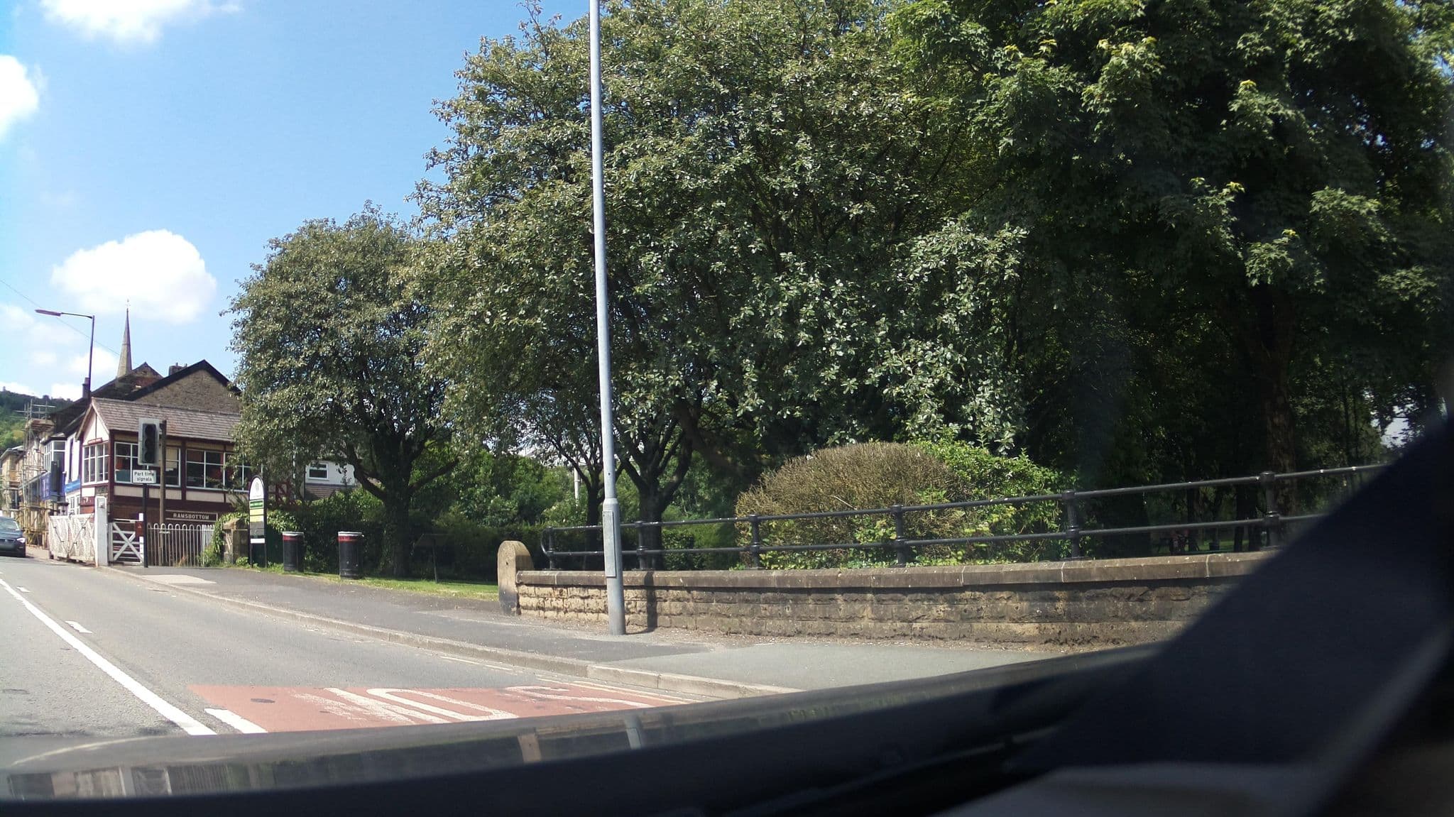 Street view near Royal Oak Hotel, Ramsbottom — © southglos (CC BY-SA · Mapillary)