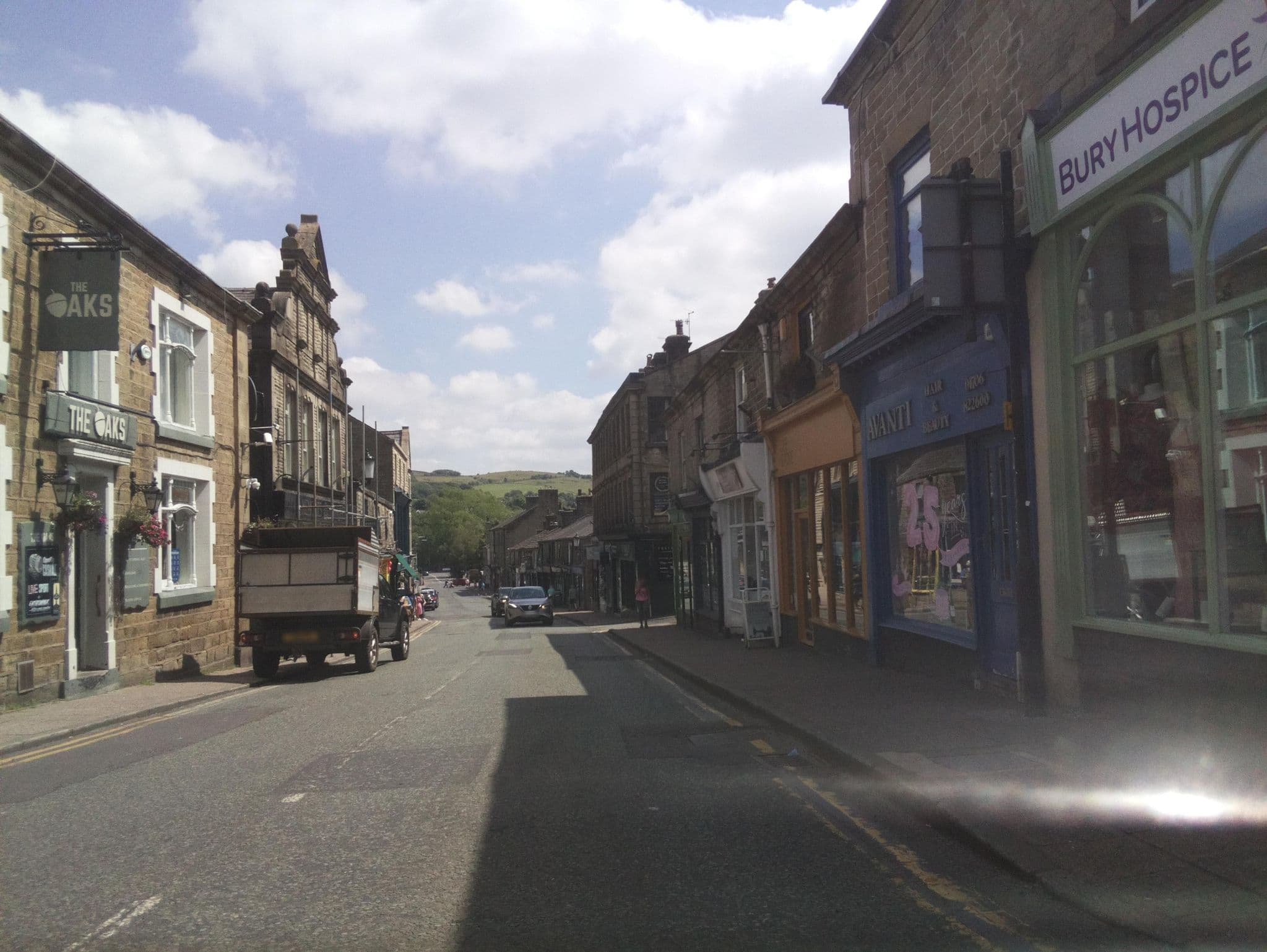 Street view near Royal Oak Hotel, Ramsbottom — © southglos (CC BY-SA · Mapillary)