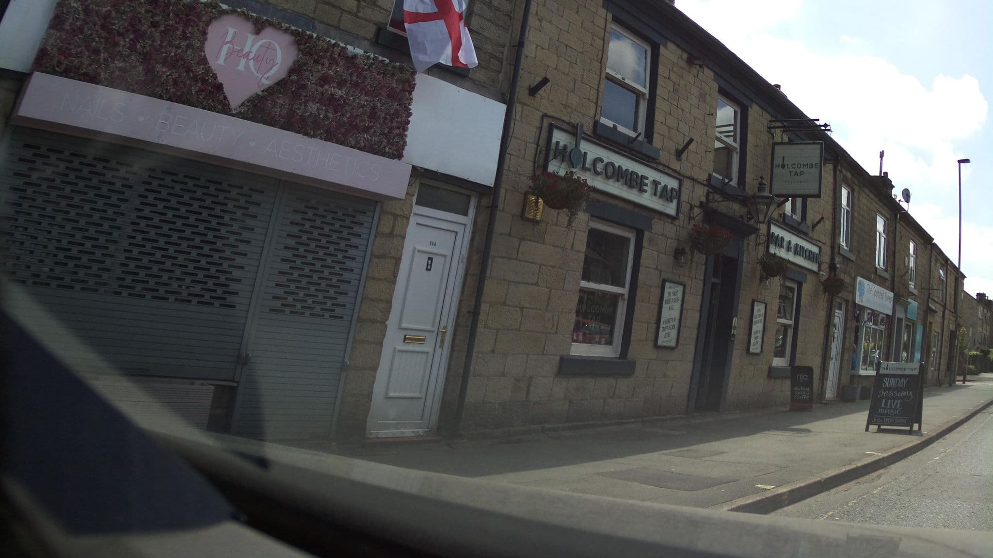 Street view near Cosy Flat on the Top Floor in Ramsbottom - Entire Place, Ramsbottom — © southglos (CC BY-SA · Mapillary)