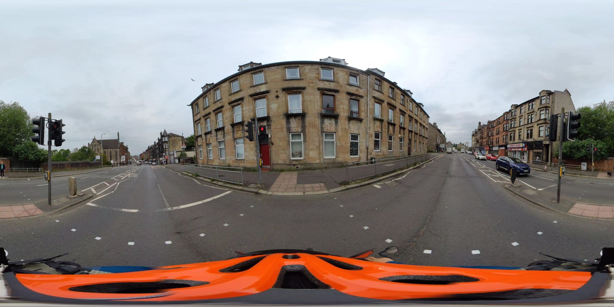 Street view near Paisley Central Luxury Rooms & Apartment, Paisley — © Walk-Wheel-Cycle-Trust (CC BY-SA · Mapillary)