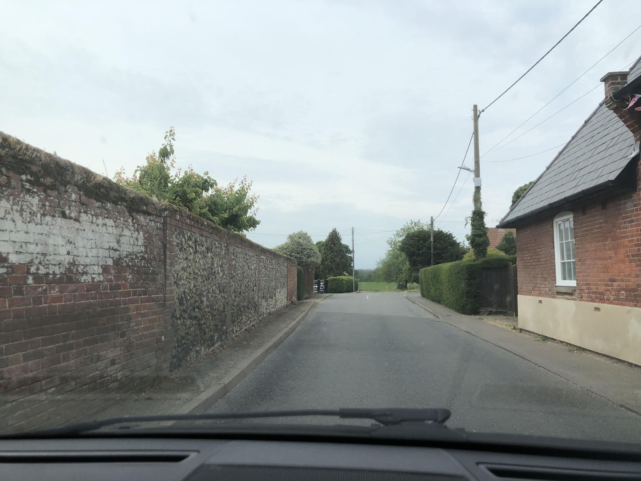 Street view near Haughley House, Haughley — © laye (CC BY-SA · Mapillary)